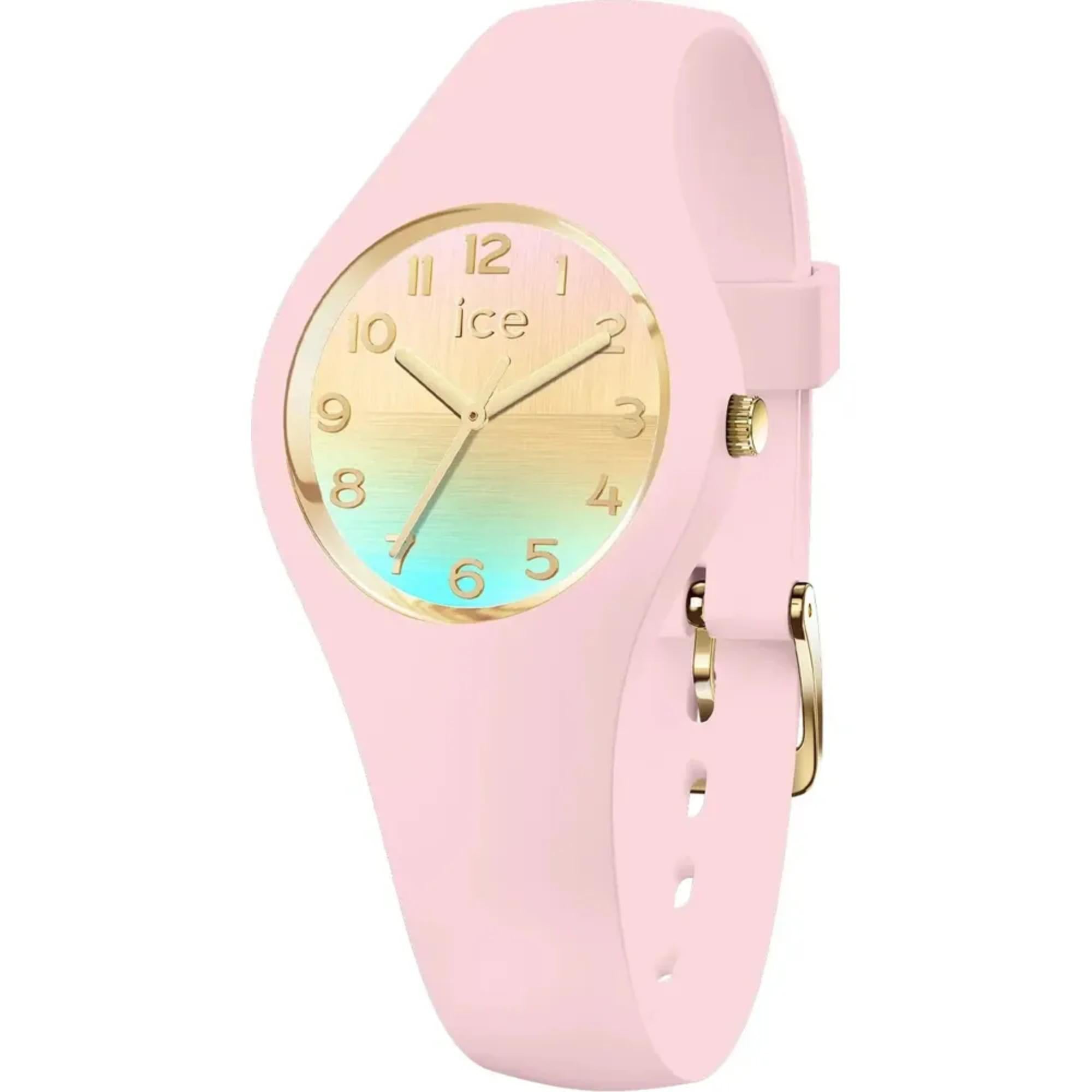 ICE Watch ICE Horizon Nude Gradient Dial Silicone Strap Watch 021432