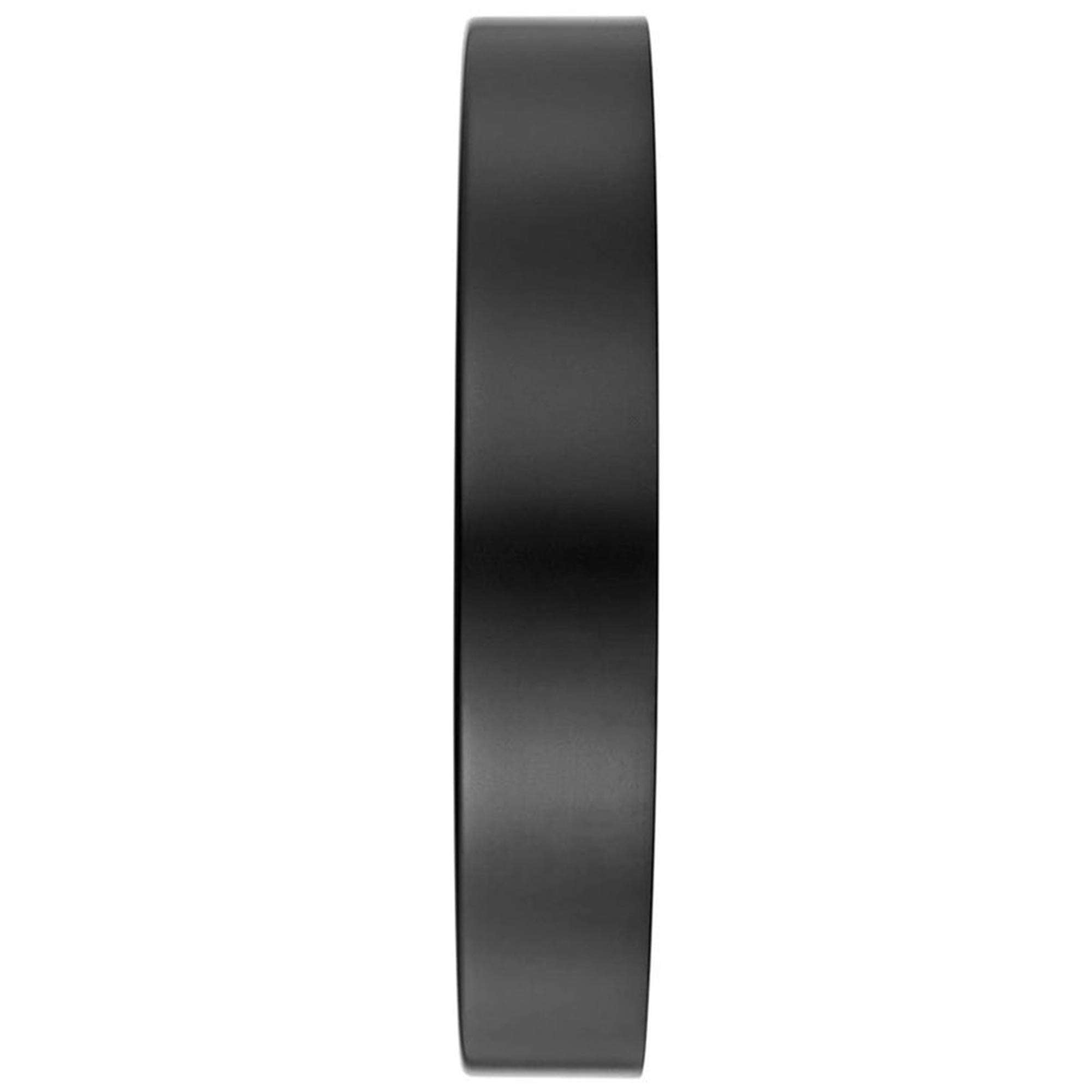 Mondaine Swiss Railways 250mm Black Aluminium Case Wall Clock A990.CLOCK.64SBB
