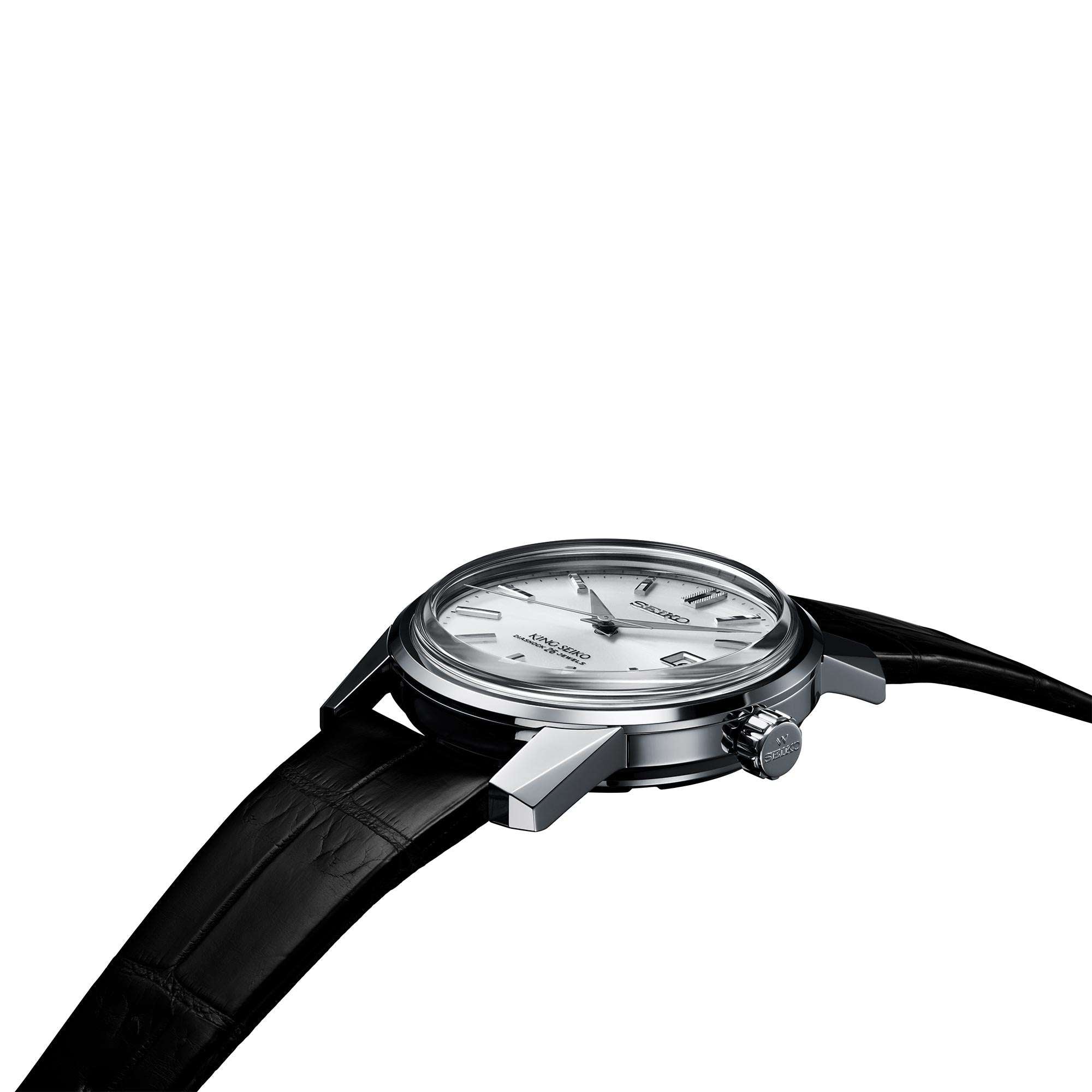 Seiko 'King Seiko' KSK Reissue 140th Anniversary Limited Edition Automatic Silver Dial Men's Watch SJE083J1