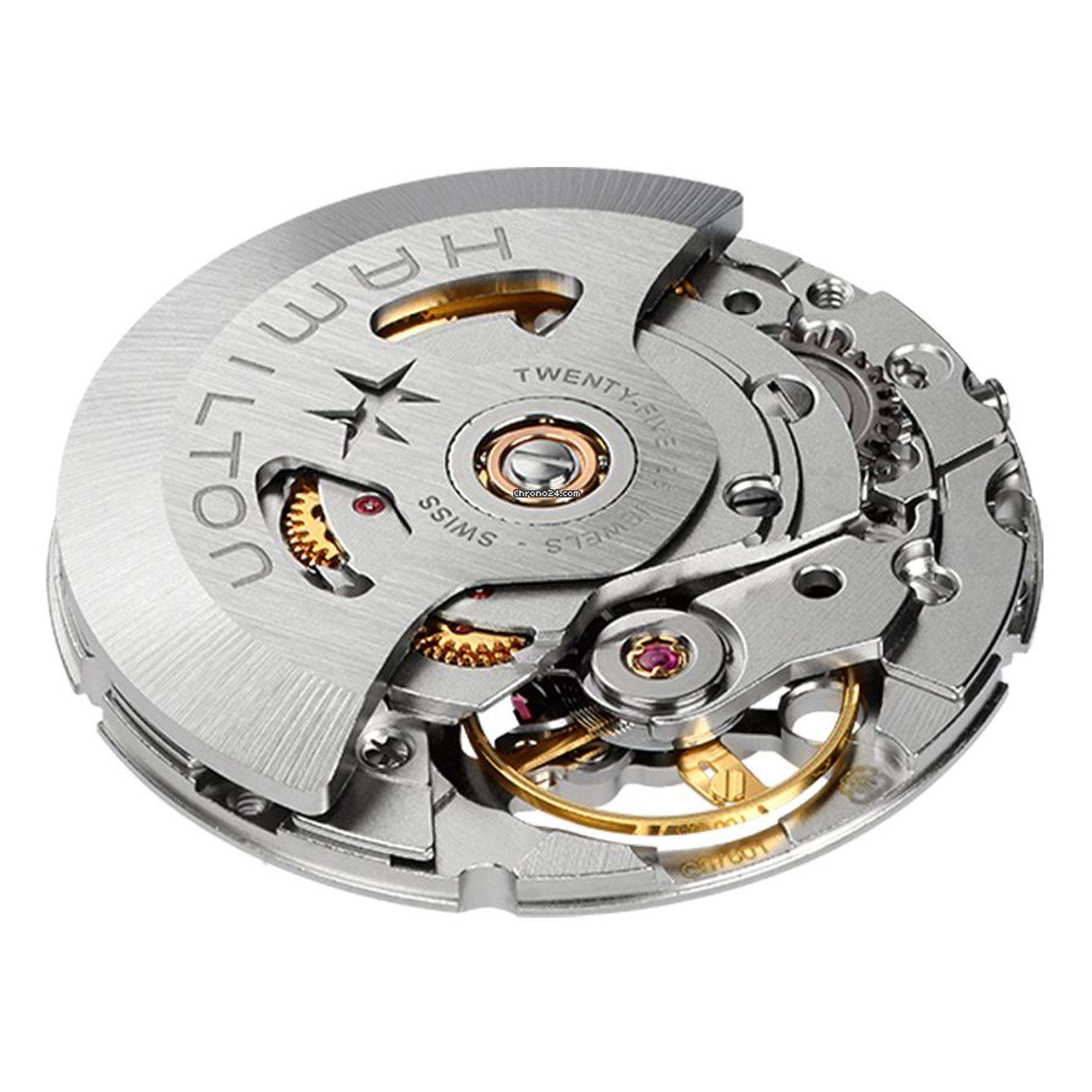 Hamilton Jazzmaster 40mm Skelett Zifferblatt Leder Herren Automatik Uhr H42505510