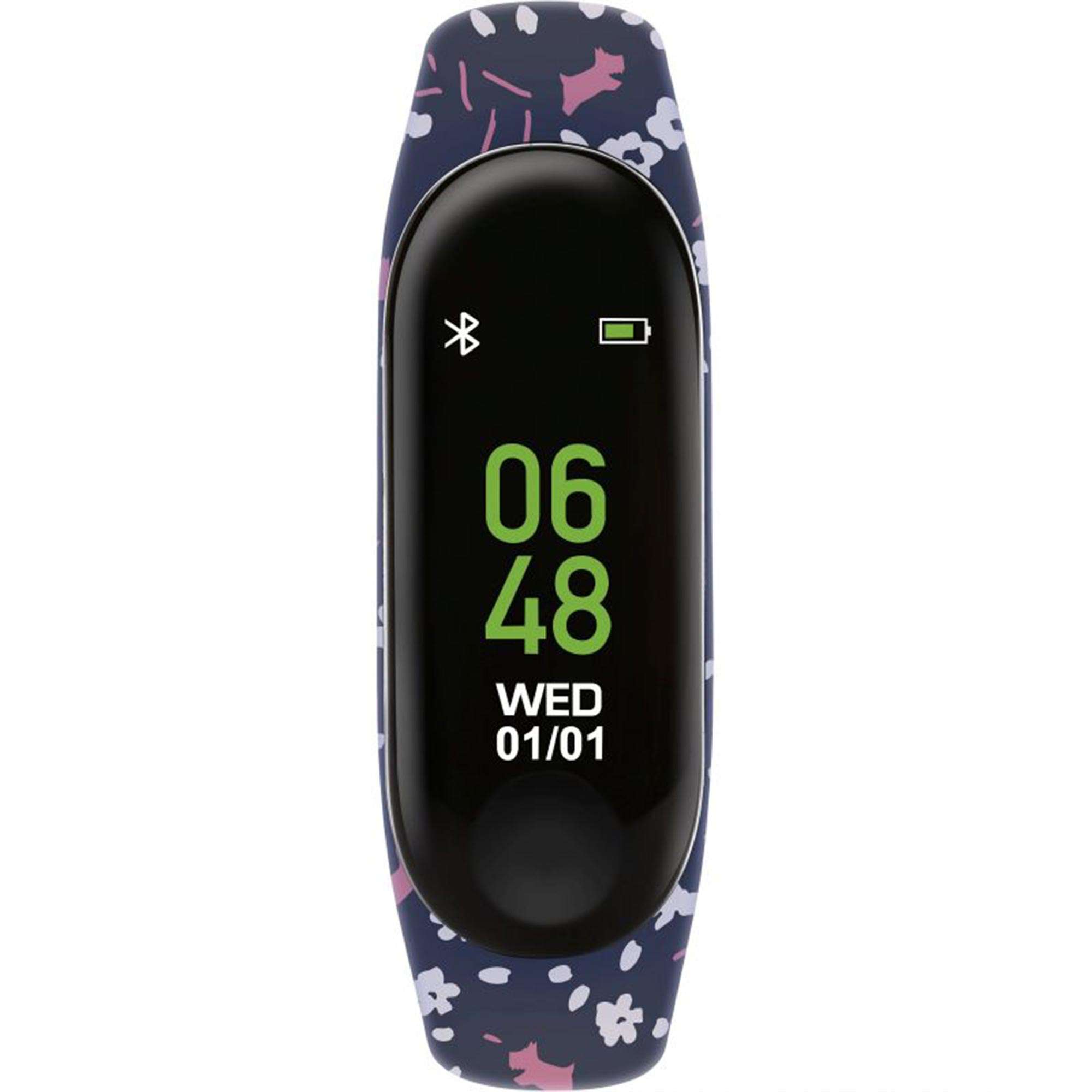 Radley Series 01 Quartz Digital Zifferblatt Marineblaues Gummiarmband Damen Smartwatch RYS01-2002