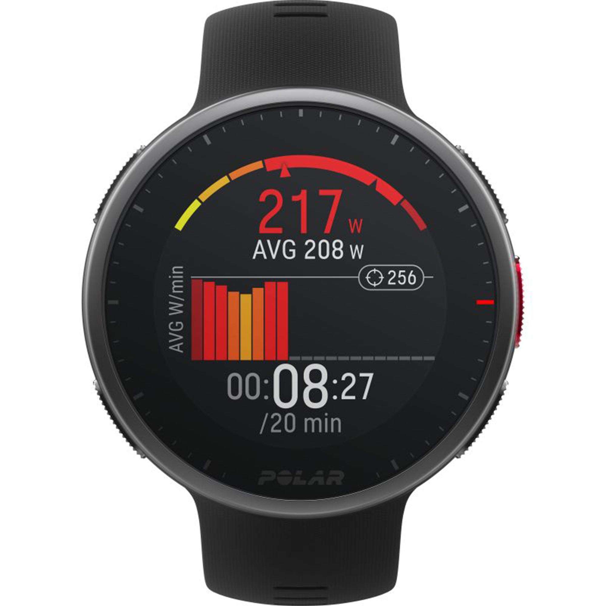 Polar Vantage V2 Quarz Digital Zifferblatt Schwarzes Gummiarmband Smartwatch 90082710