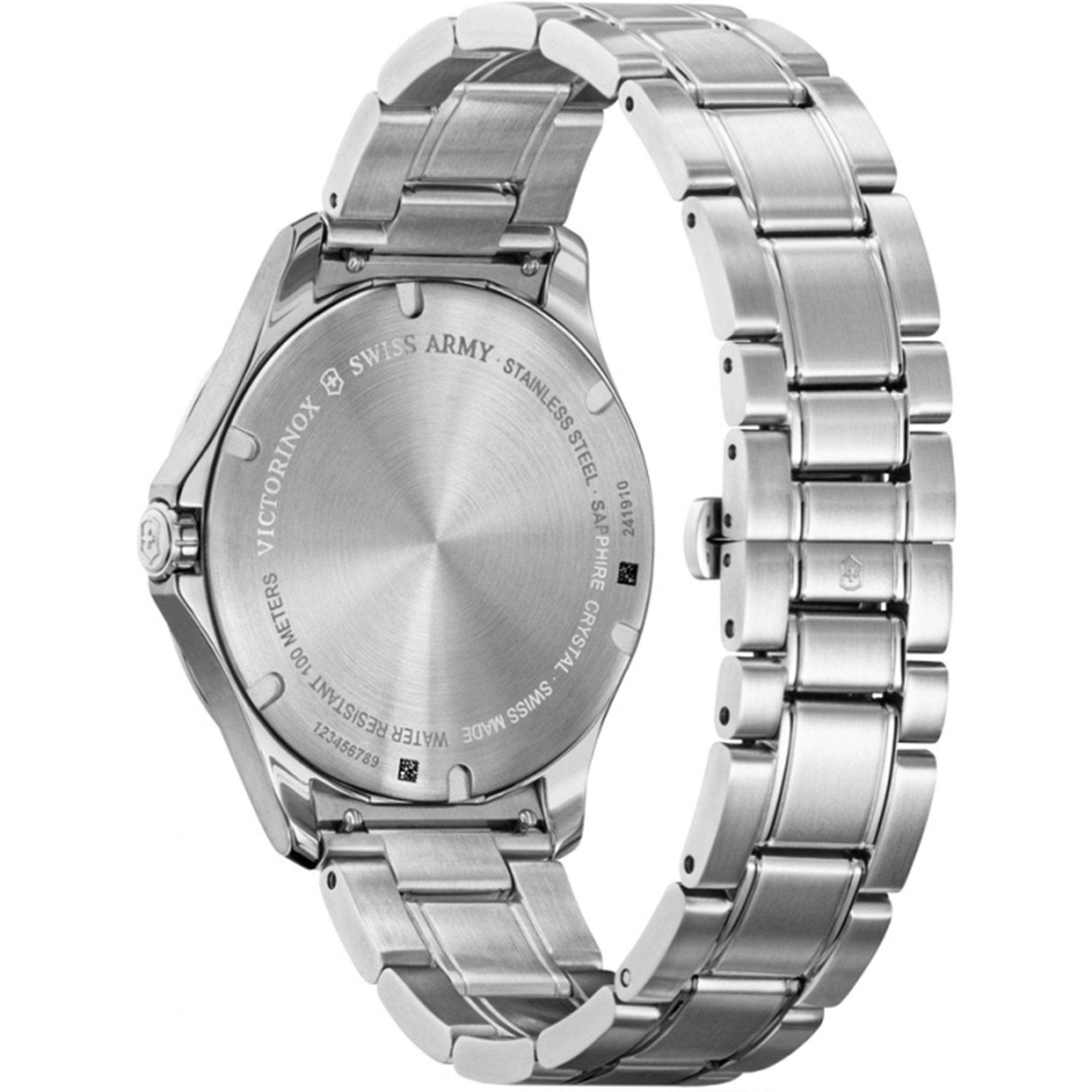 Victorinox Alliance 40mm Blue Dial Steel Mens Quartz Watch 241910