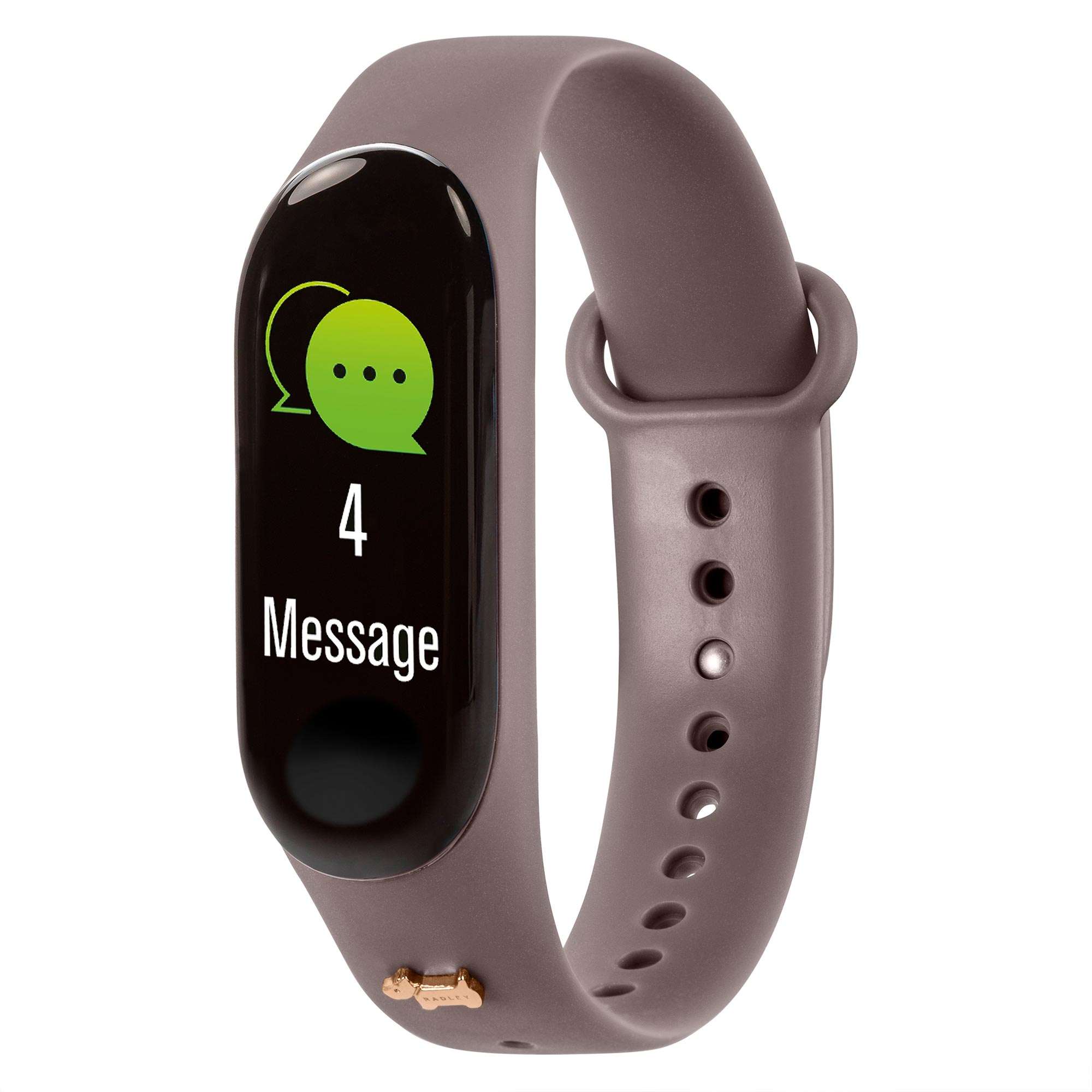 Radley Serie 01 Aktivitäts-Tracker Quarz Digitalzifferblatt Graues Gummiarmband Damen Uhr RYS01-2018