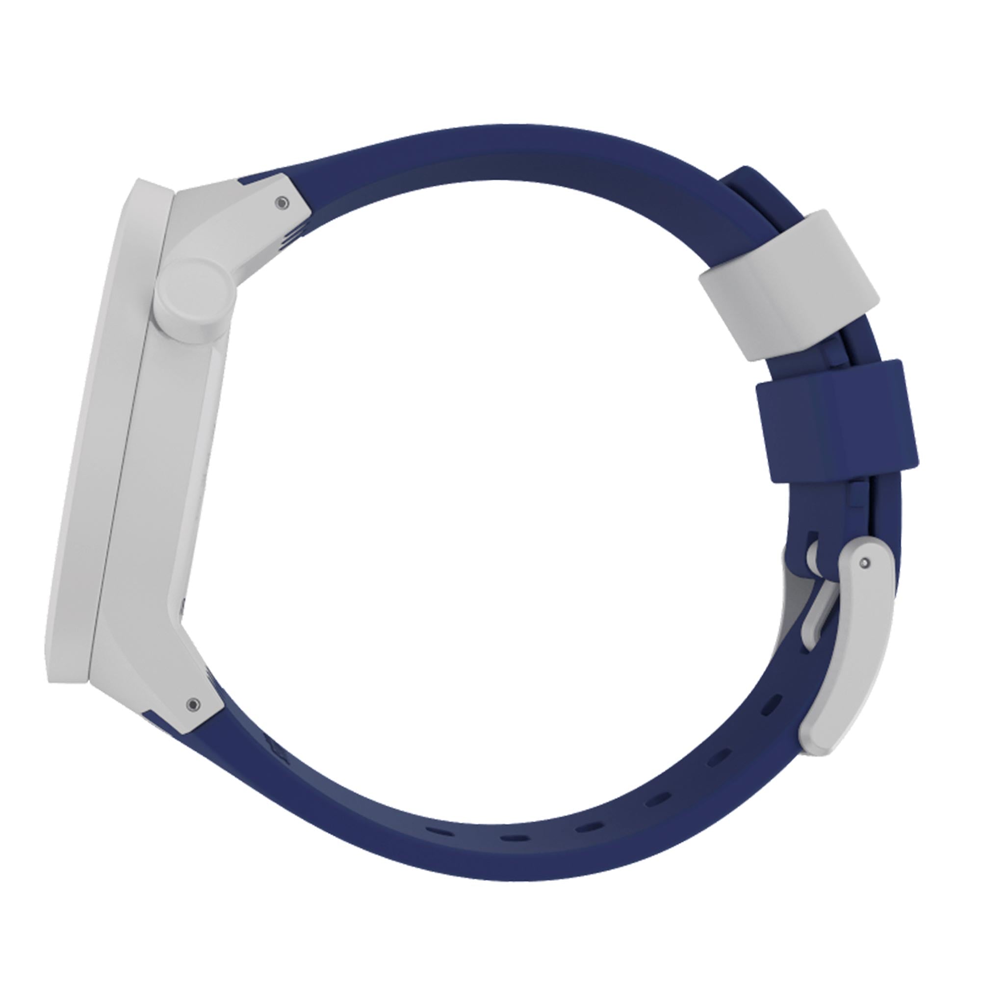 Limy Quarz Uhr mit blauem Zifferblatt und Silikonarmband SB03M103