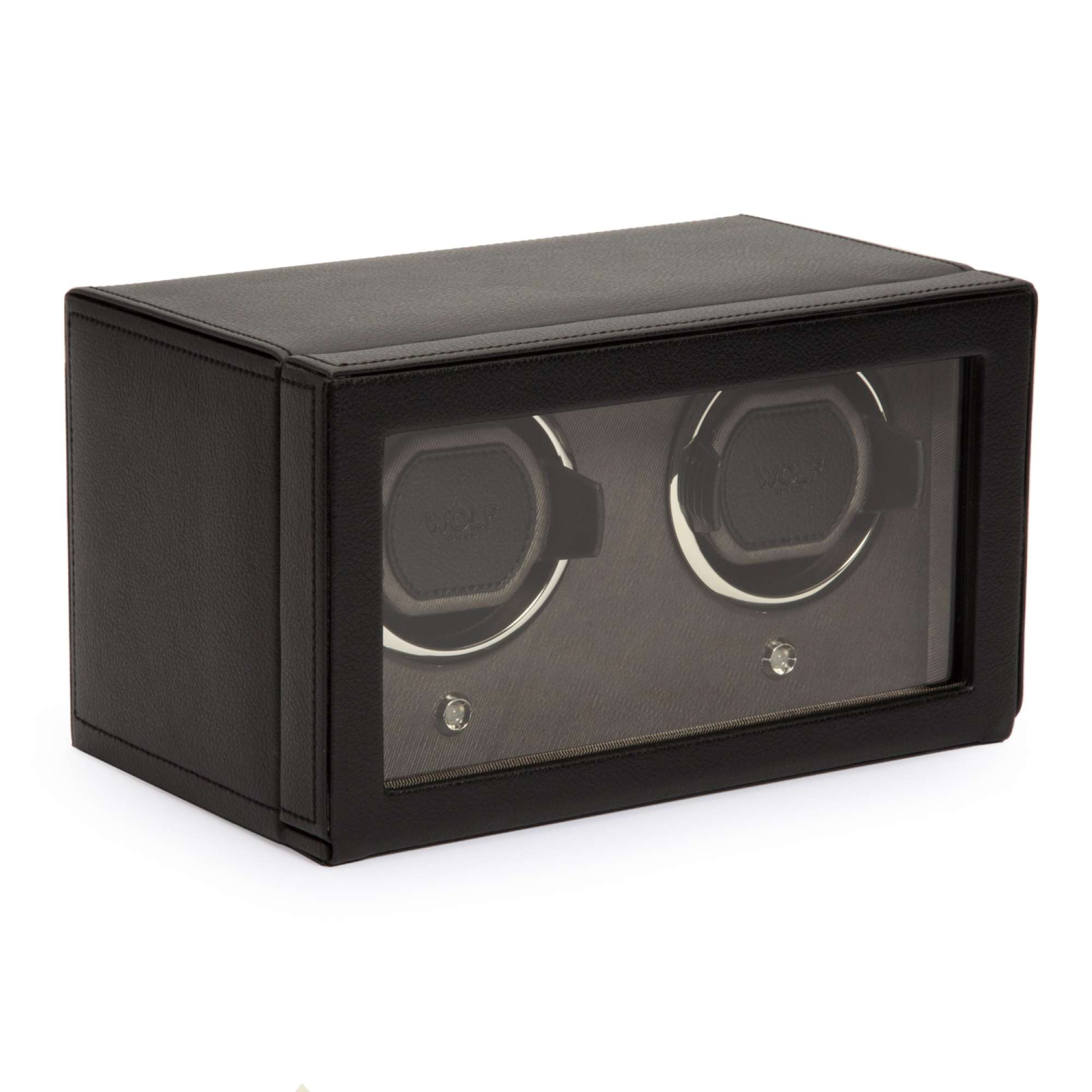 WOLF CUB BLACK DOUBLE WATCH WINDER 461203