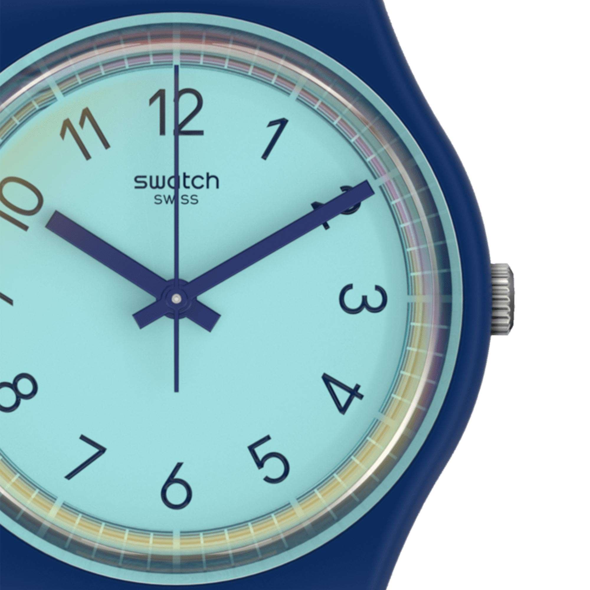 Swatch SwatchPAY! CIELPAY! Quartz Blue Dial Silicone Strap Watch SVHN102-5300