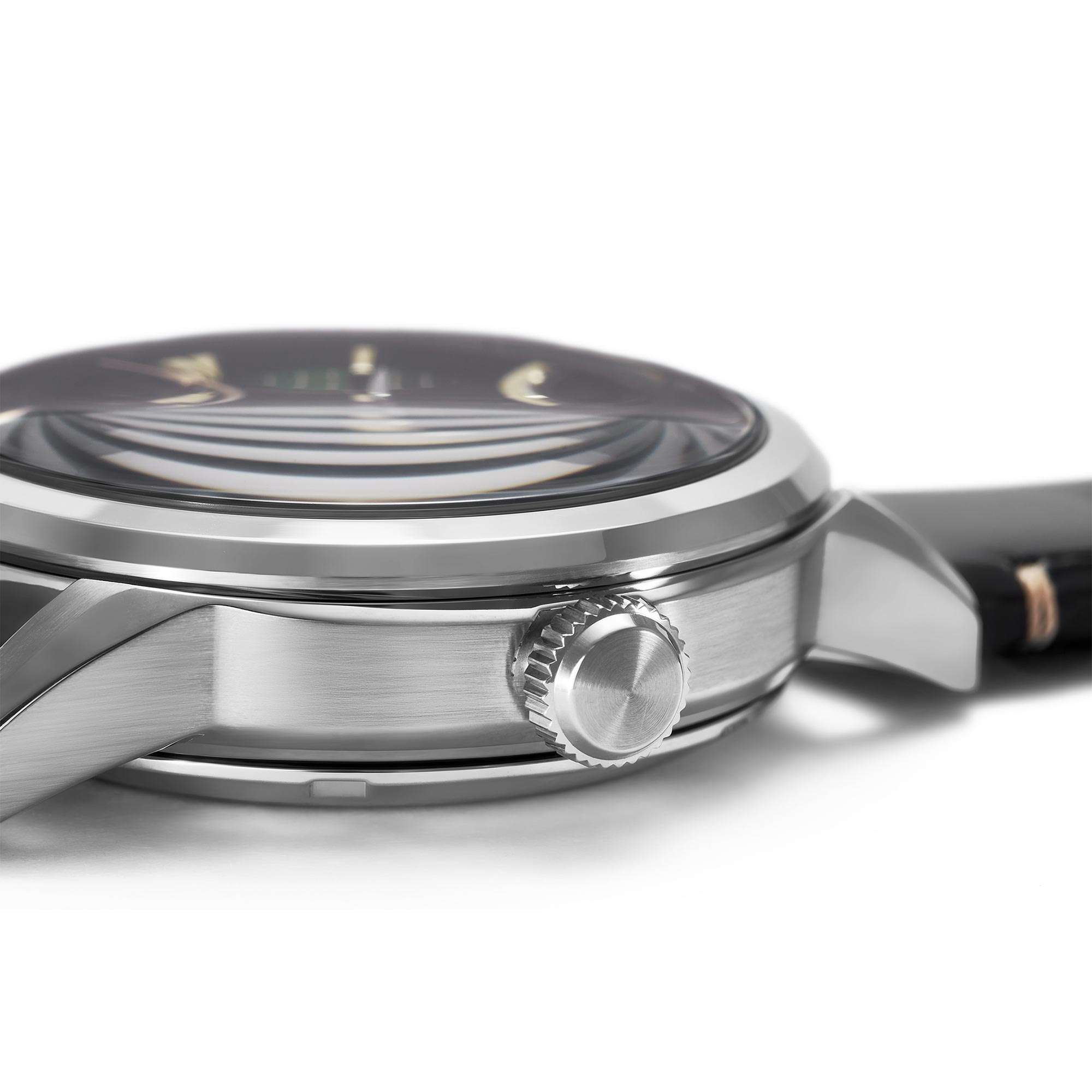 Seiko Prospex 1959 Alpinist Automatik Grünes Zifferblatt Schwarzes Lederarmband Herren Uhr SPB245J1