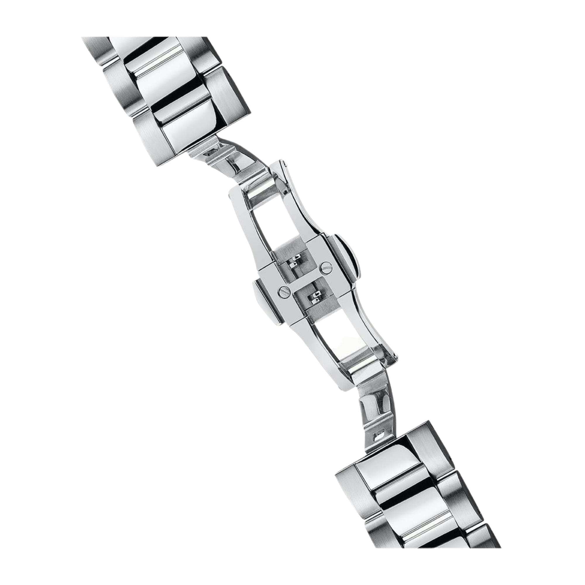 Ingersoll The Swing Automatik Blaues Zifferblatt Edelstahl Armband Herren Uhr I07501