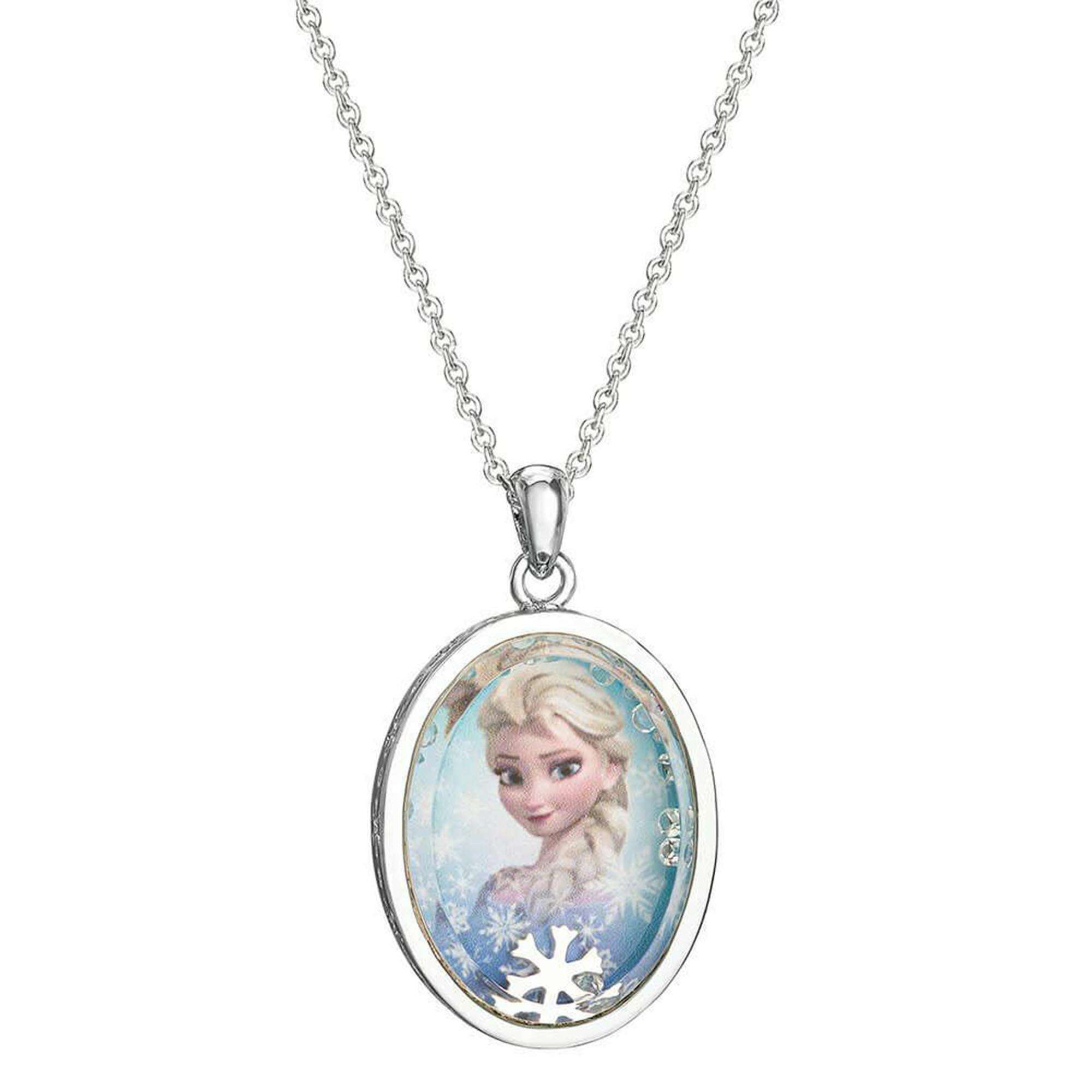 Disney Frozen Elsa Mädchen Halskette CF00266SL-B