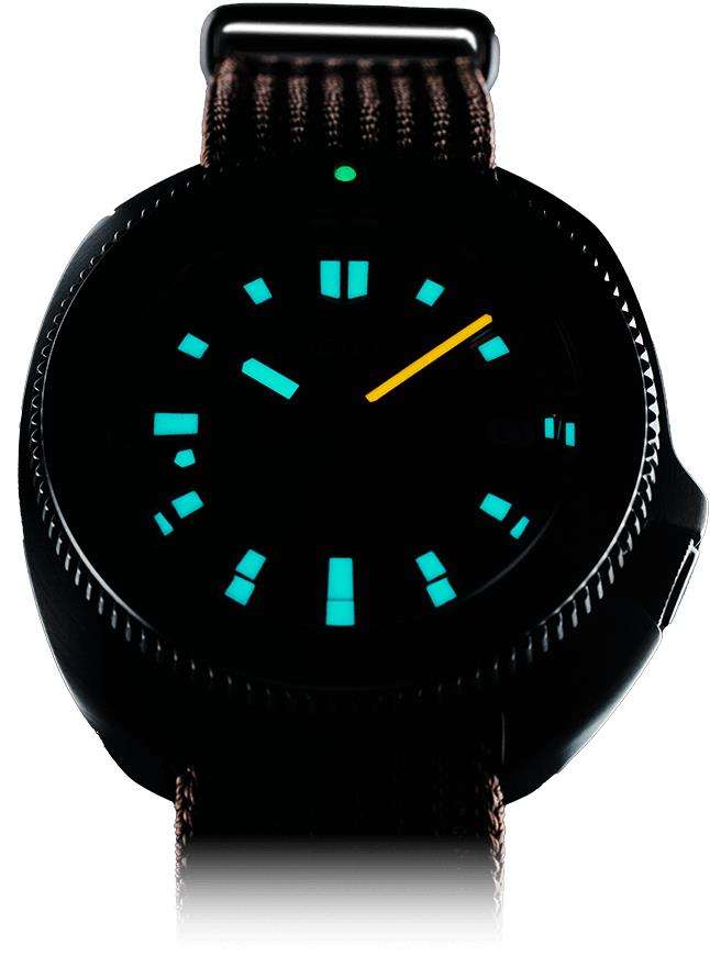 Seiko Prospex Black Series Heritage Collection 1965 Recreation Limited Edition Automatik Schwarzes Zifferblatt Braunes Textilarmband Herren Uhr SPB253J1
