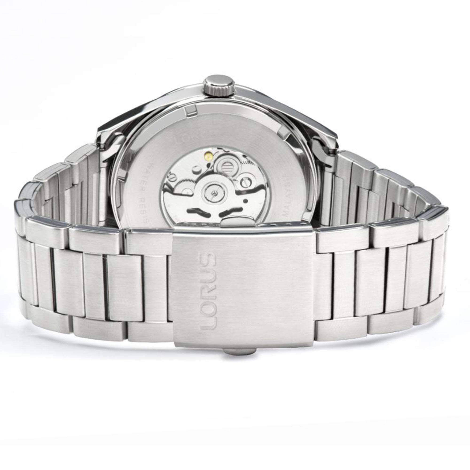 Lorus Classic Automatik Grünes Zifferblatt Edelstahl Armband Herren Uhr RL439AX9