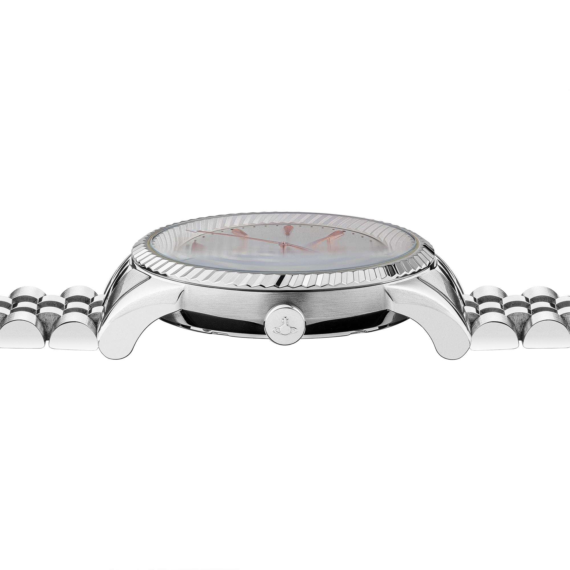 Vivienne Westwood Seymour Quarz Silbernes Zifferblatt Silber Edelstahlarmband Damen Uhr VV240SLSL