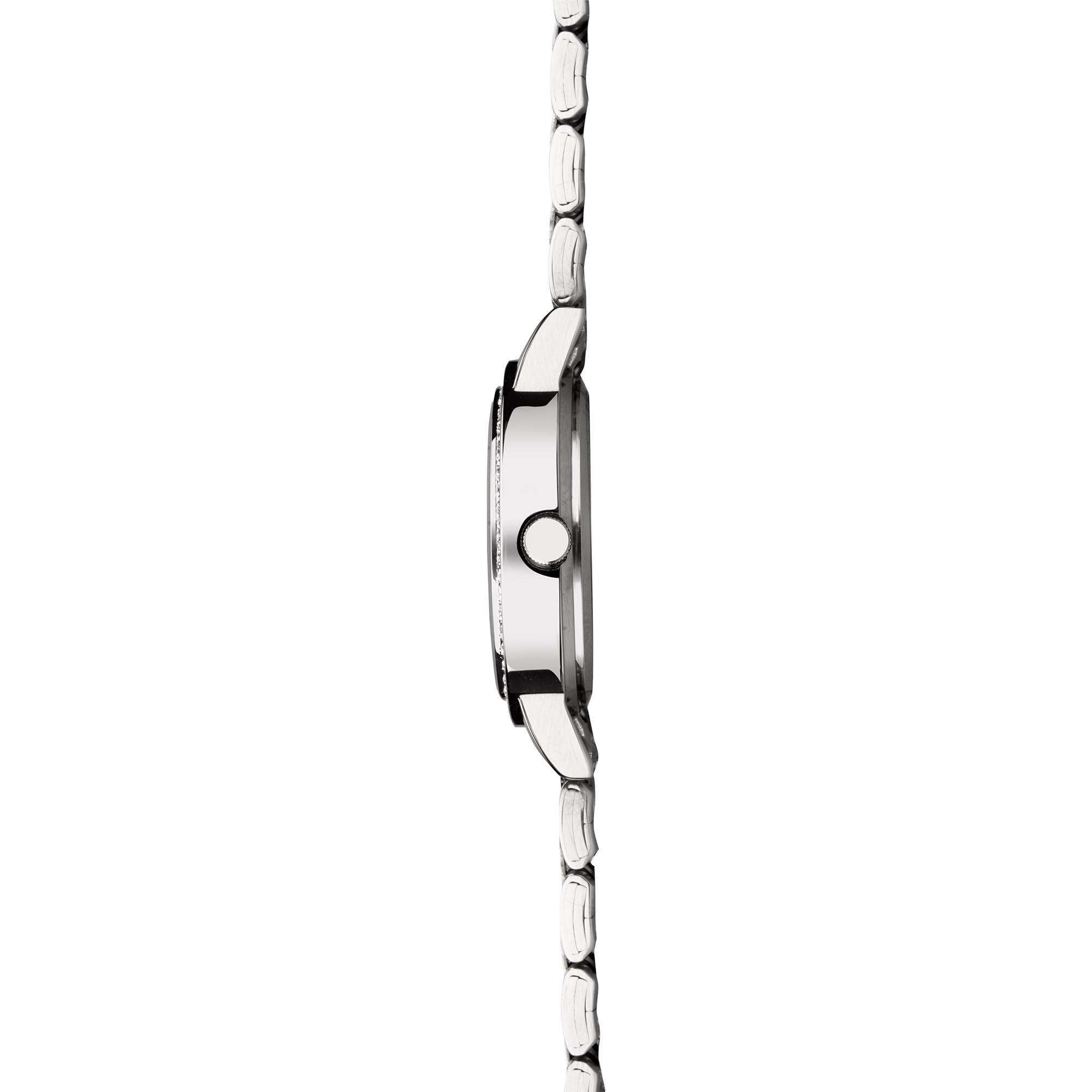 Sekonda Hero Quarz Weißes Zifferblatt Edelstahlarmband Damen Uhr 40348