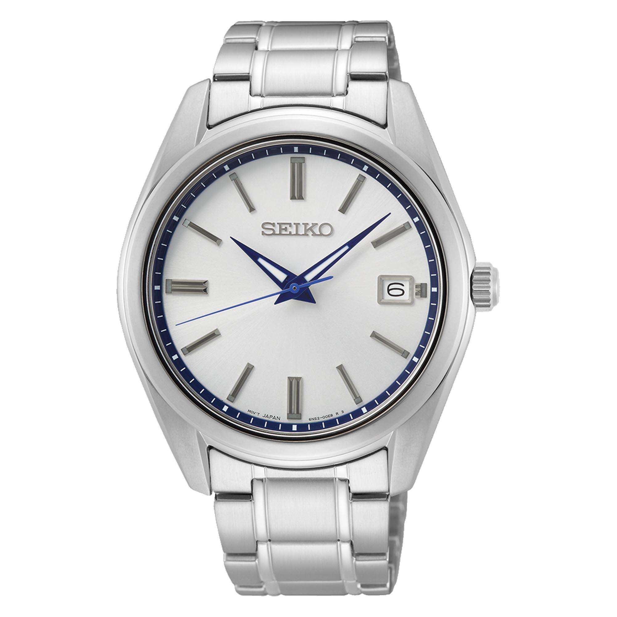 Seiko 140th Anniversary White Dial Men's Steel Watch SUR457P1