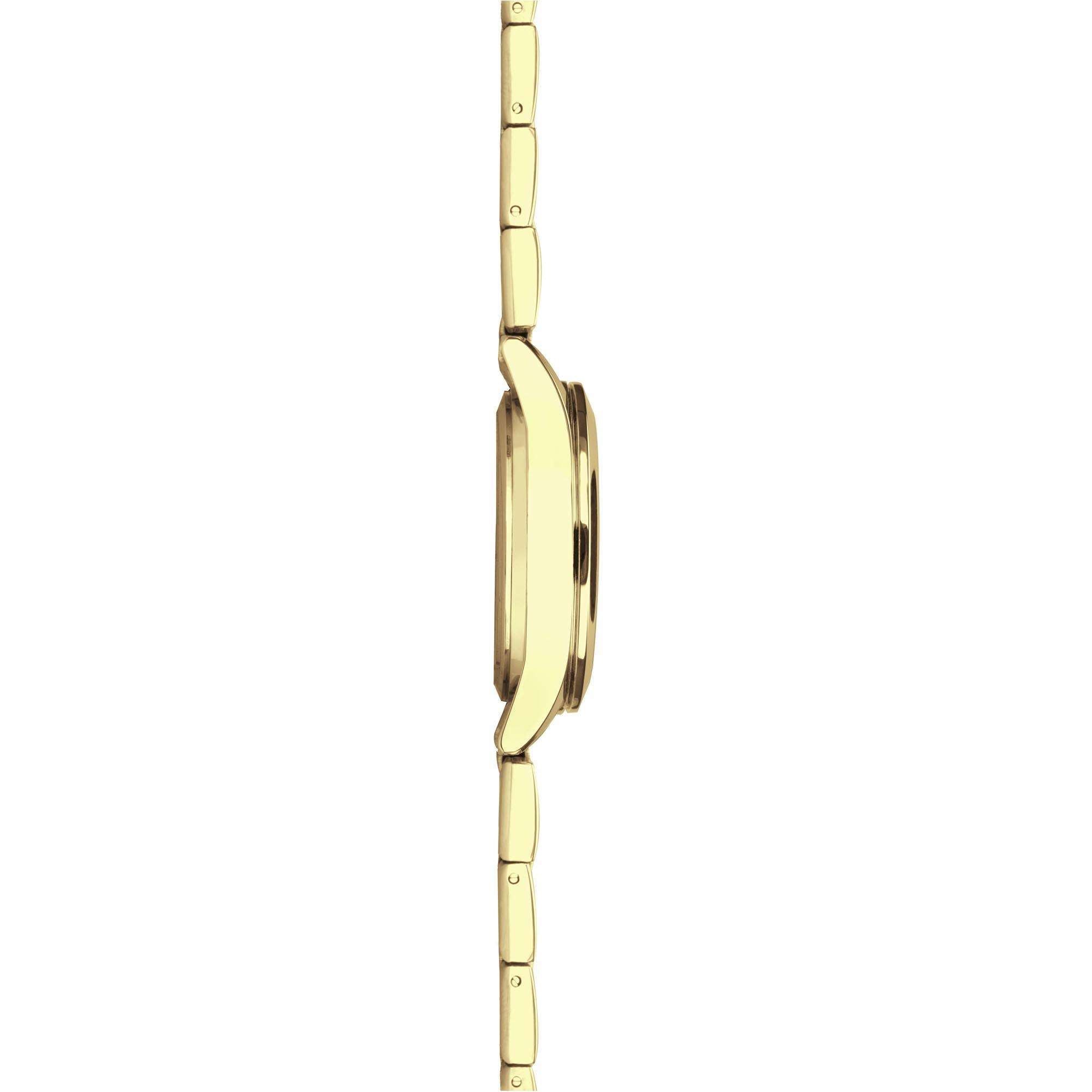 Sekonda Classic Colour Pop Quarz Champagner Zifferblatt Gold PVD Edelstahlarmband Damen Uhr 40428