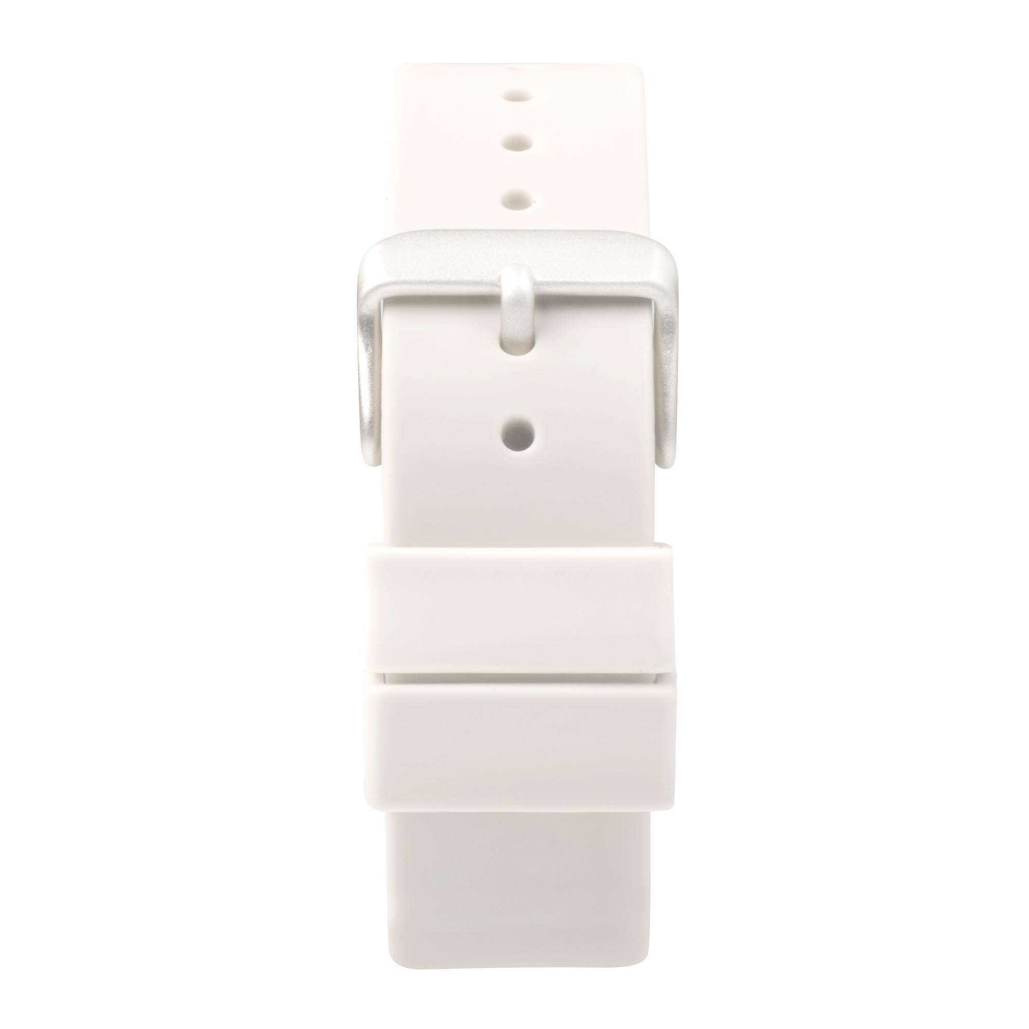 Sekonda In Colour Quarz Weißes Zifferblatt Weißes Silikonarmband Damen Uhr 40390