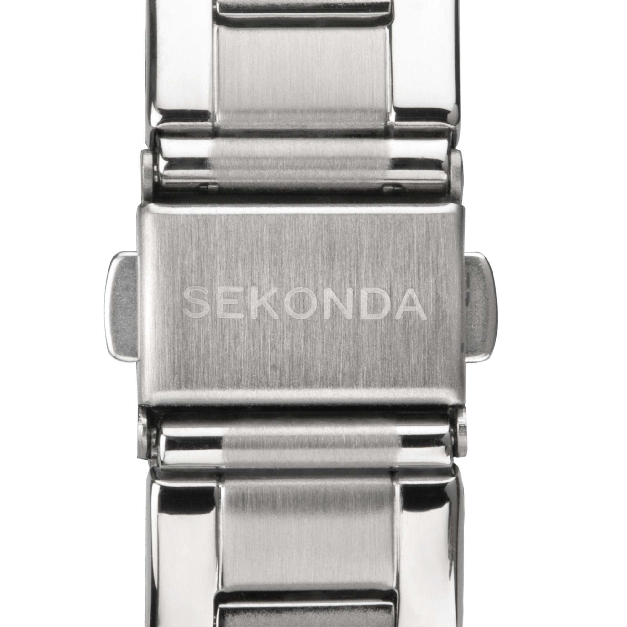 Sekonda Colour Pop Quartz Silver Dial Stainless Steel Bracelet Ladies Watch 40439
