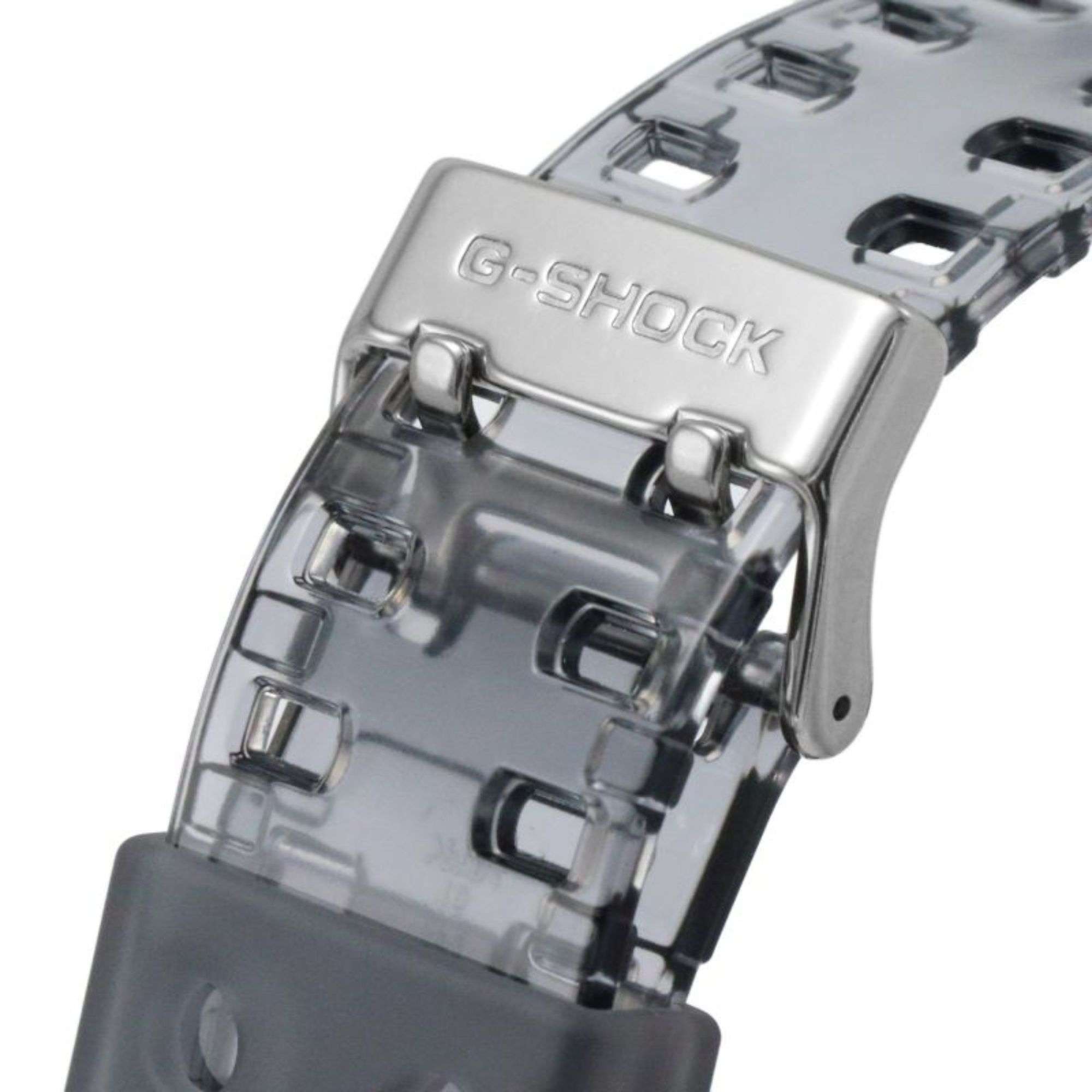 Casio G-Shock Skeleton Serie Digitale Graues Zifferblatt Harzarmband Herren Uhr GA-110SKE-8AER