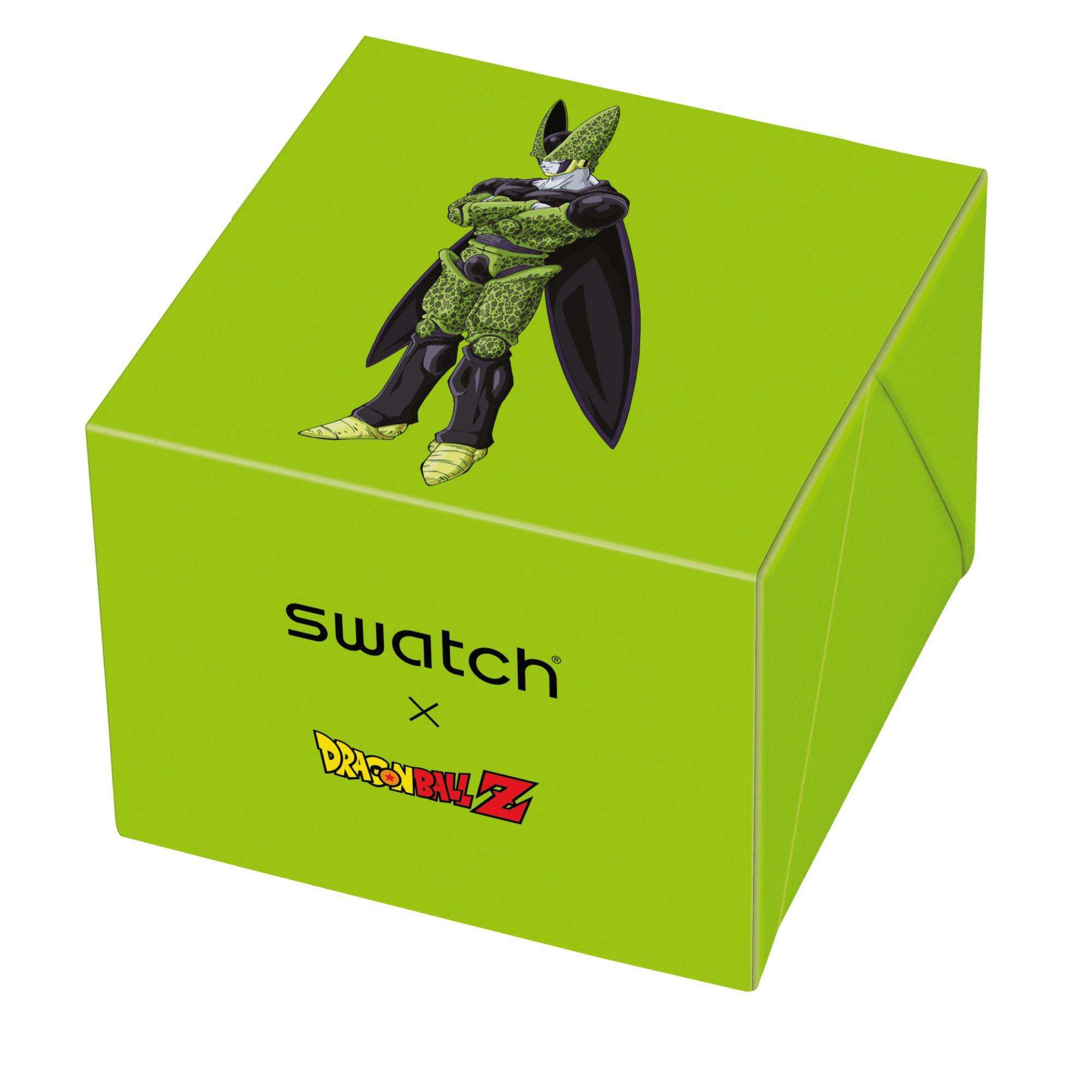 Swatch Big Bold 47mm White Dial Silicone Quartz Watch SB01Z401