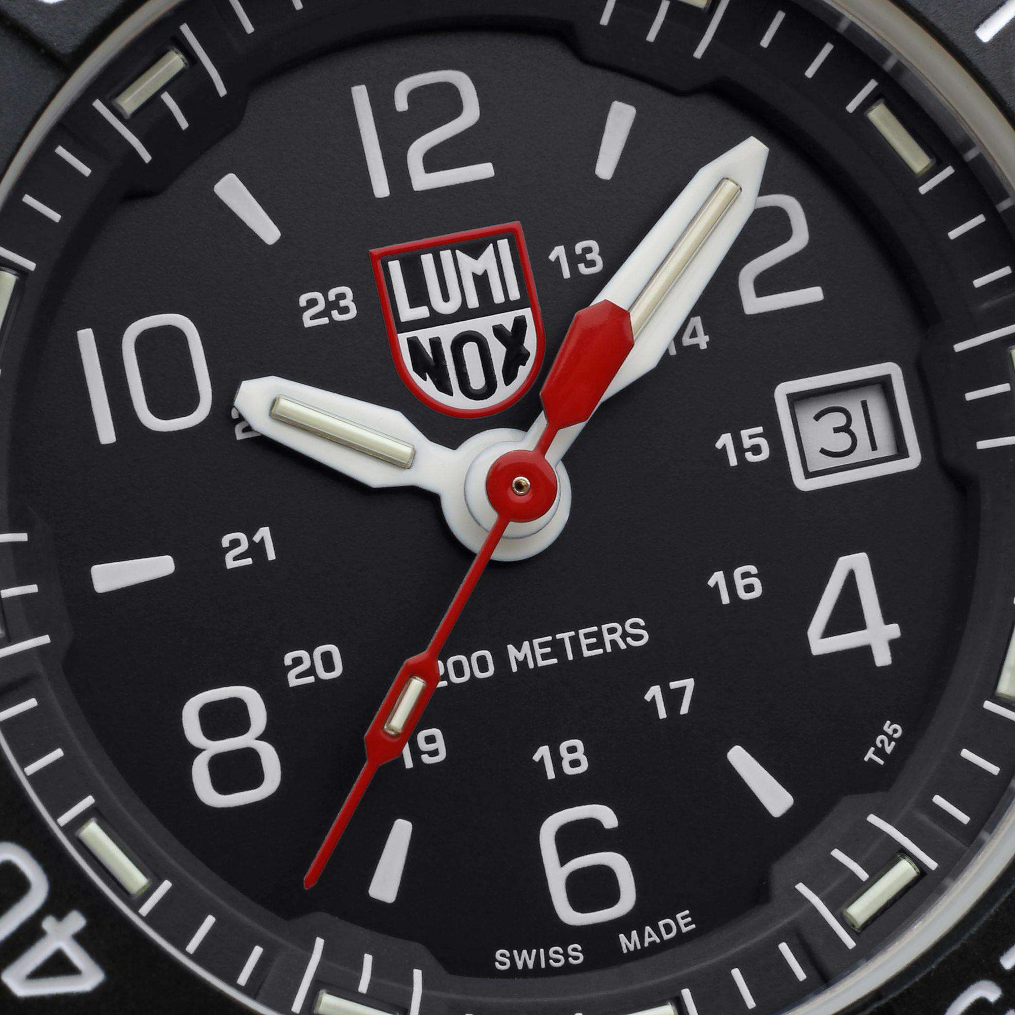Luminox Navy Seal 45mm Black Dial Rubber Mens Quartz Watch XS.3251.CB