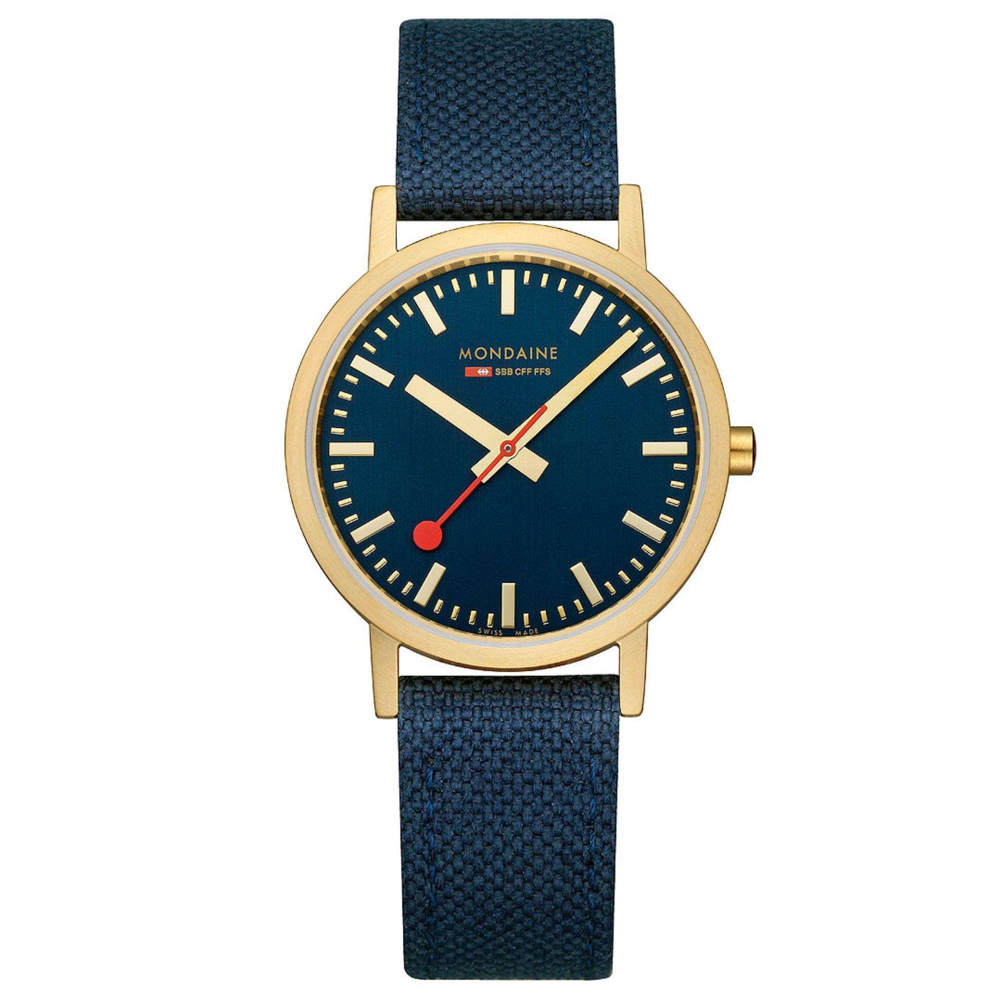 Mondaine Classic Tiefsee Blau Uhr A660.30314.40SBQ