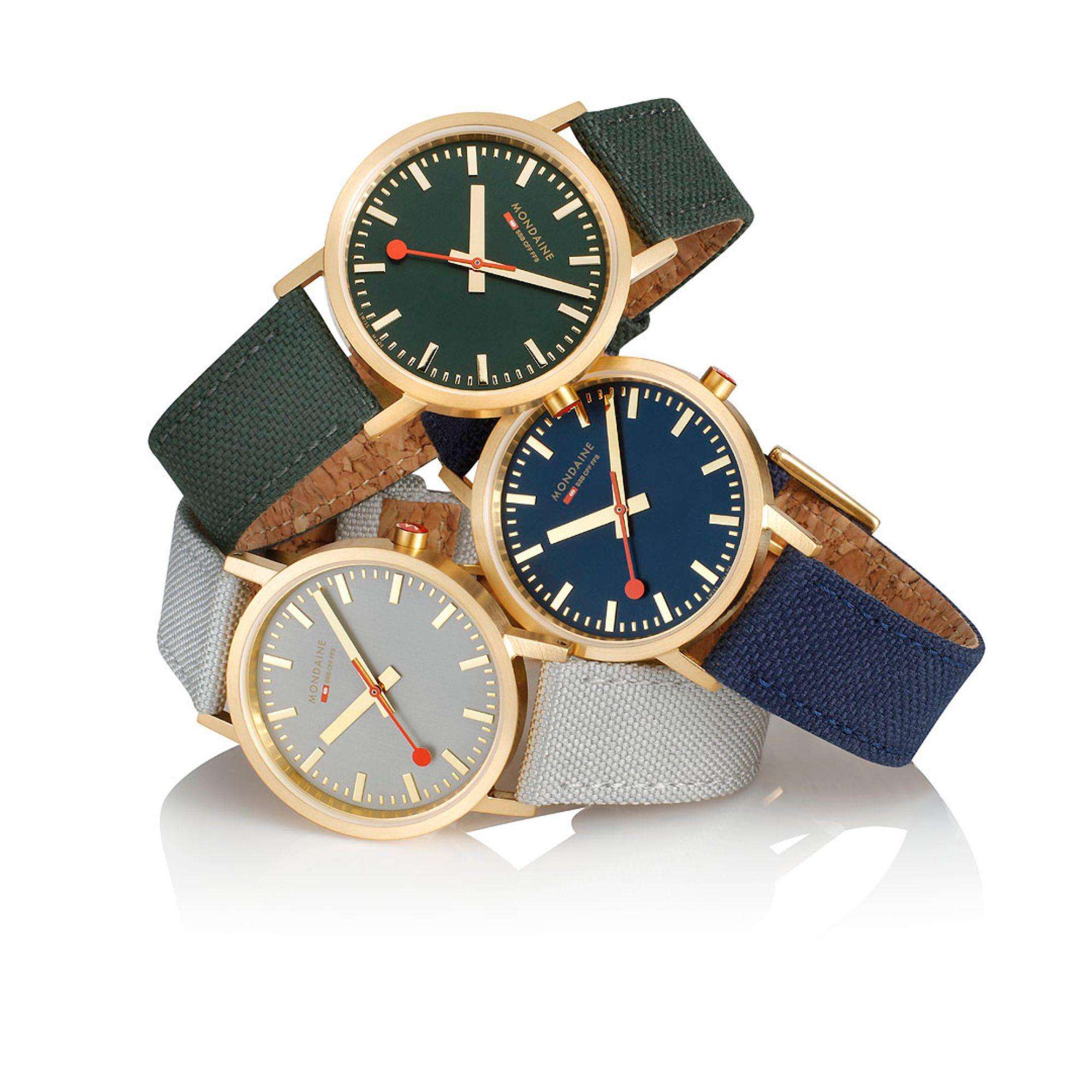 Mondaine Classic Tiefsee Blau Uhr A660.30314.40SBQ