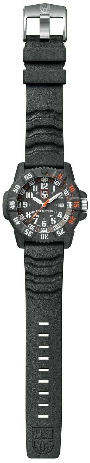 Luminox Master Carbon Seal Set 3800 Serie Schwarzes Zifferblatt Uhr XS.3801.C.SET