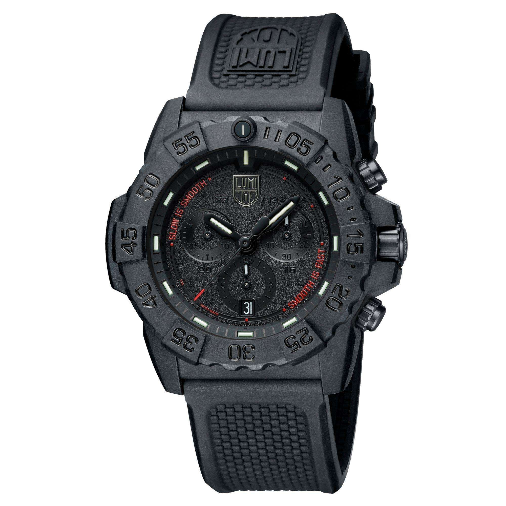 Luminox Navy Seal Chrono Black Dial Men's Watch XS.3581.SIS