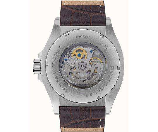 Ingersoll 1892 The Orville Automatische Weiße Zifferblatt Lederarmband Herrenarmbanduhr I09307