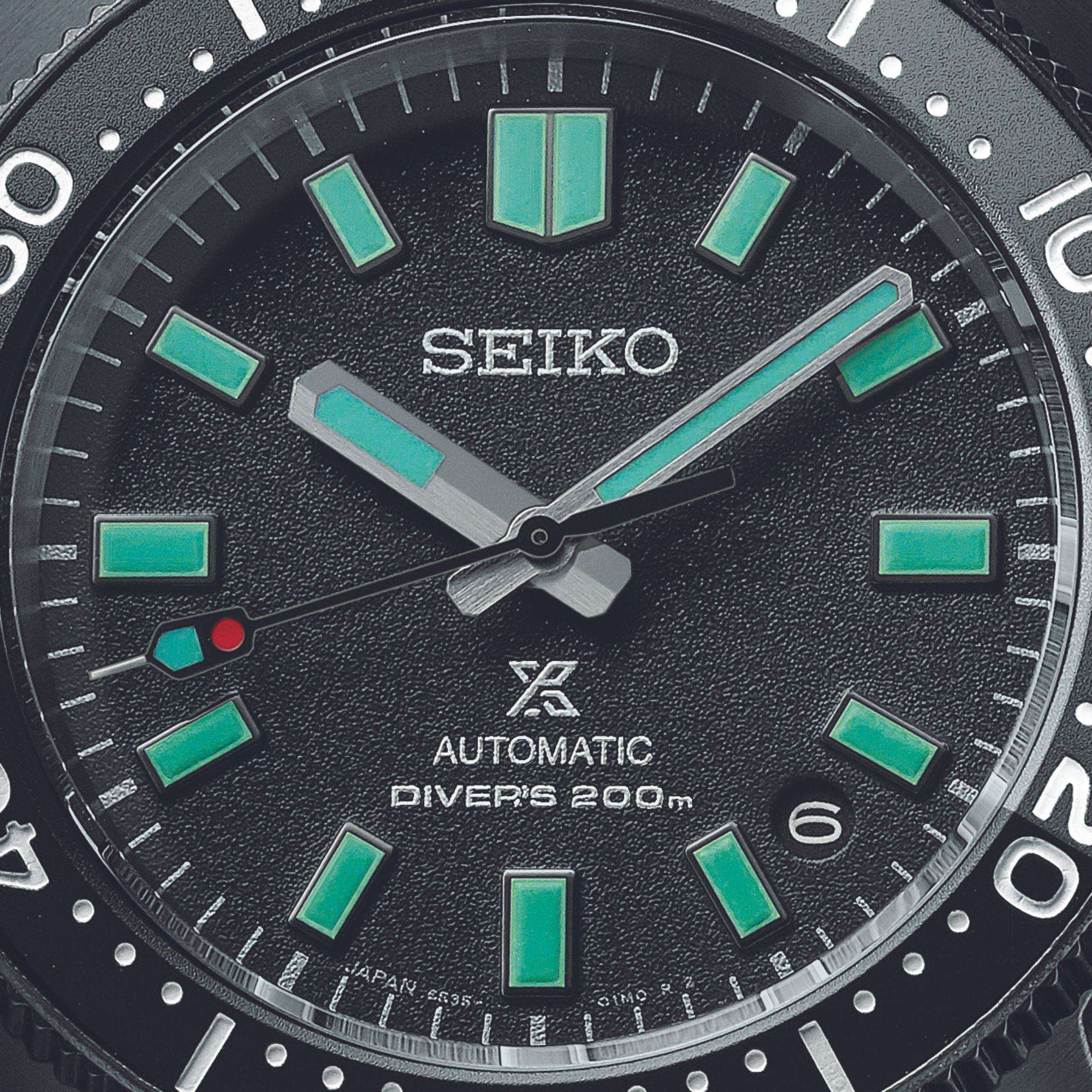 Seiko Prospex Black Series Night Turtle Automatik Schwarzes PVD Herren Uhr SPB335J1
