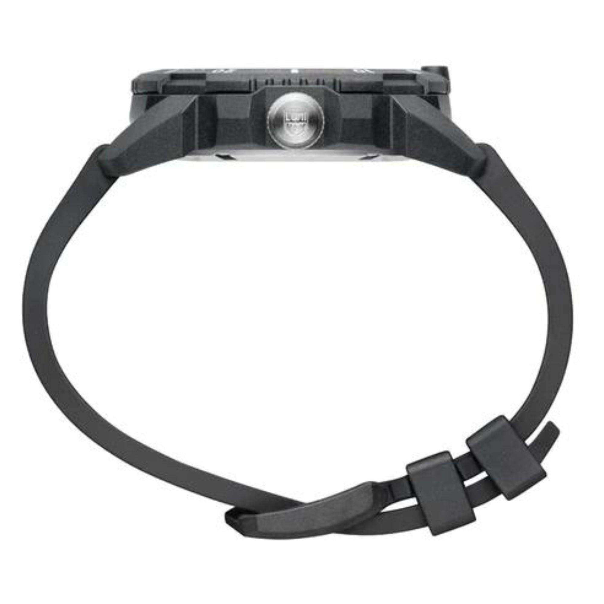 Luminox ICE SAR Arctic 1050 SERIE Schwarzes Zifferblatt mit schwarzem Gummiarmband