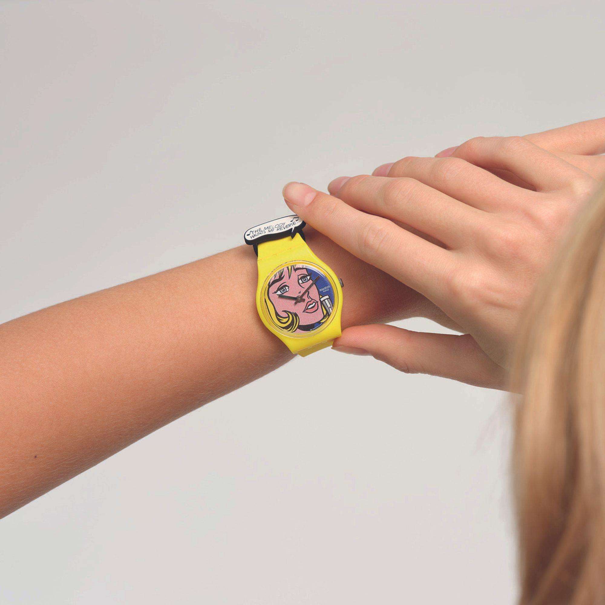 Swatch Art Journey Die Träumerei von Roy Lichtenstein Uhr SO28Z117