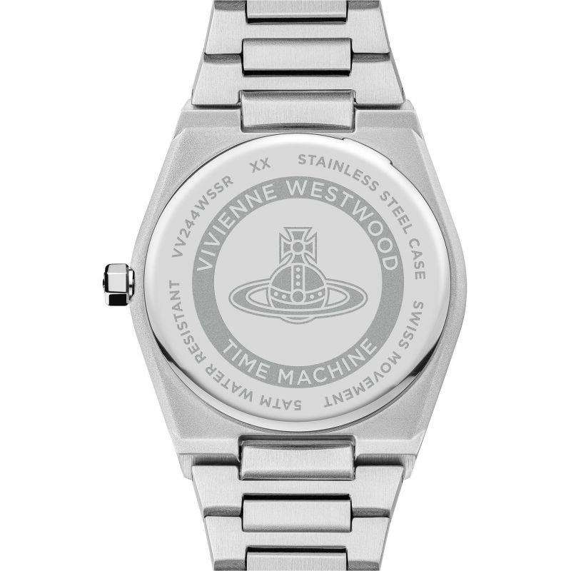 Vivienne Westwood Charterhouse Silbermuster Damenarmbanduhr VV244WSSR