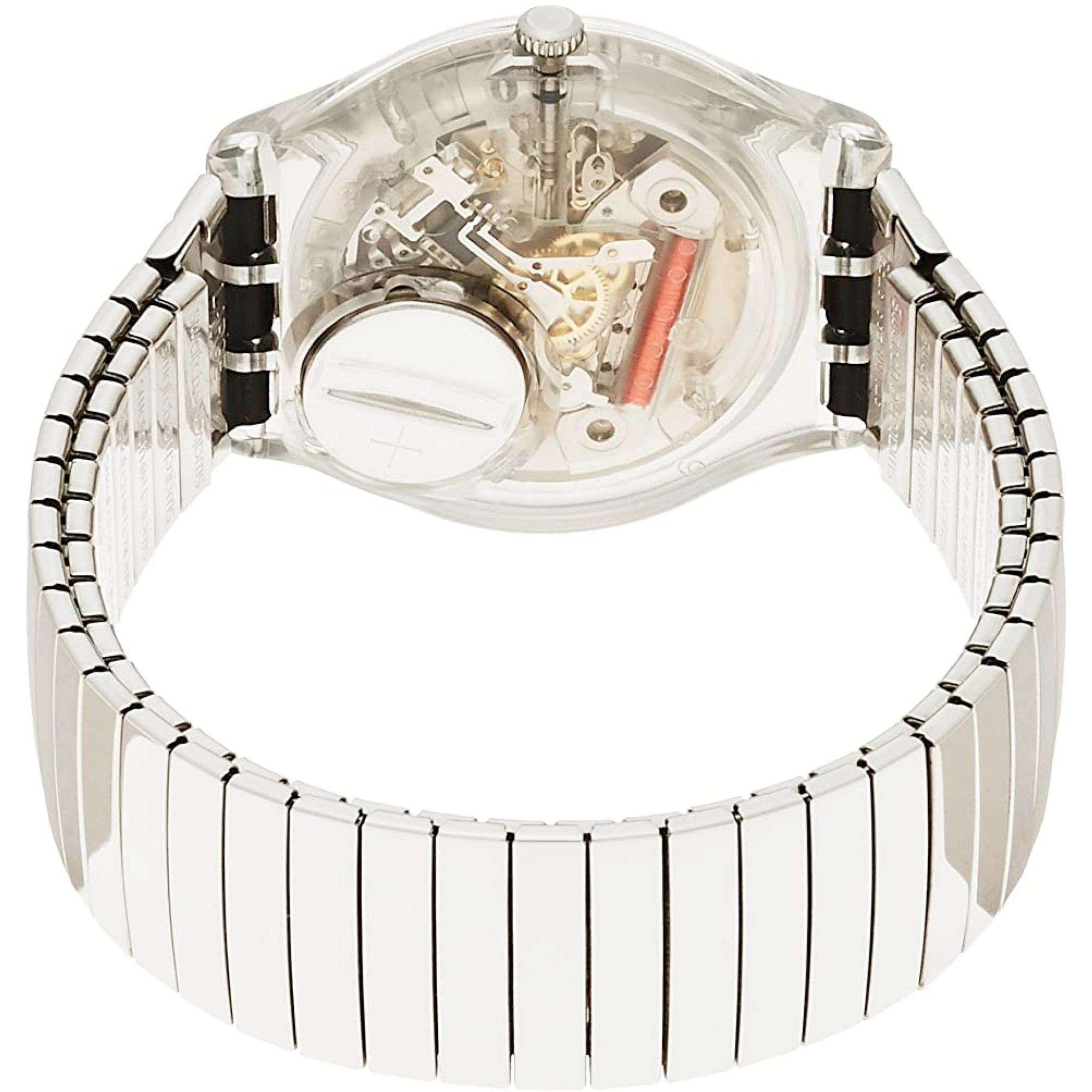 Swatch Original Gent Silverall Quarz Uhr GM416A