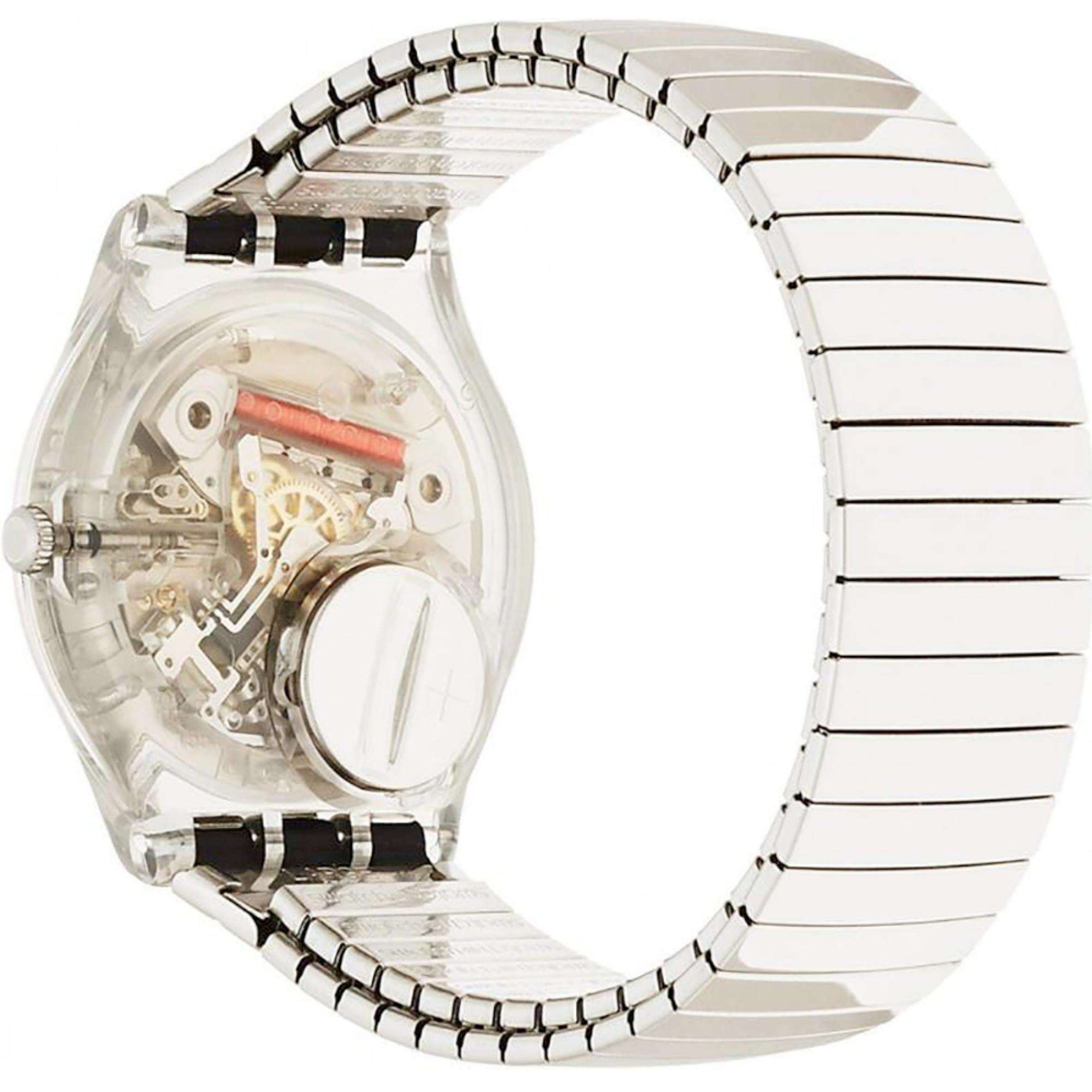 Swatch Original Gent 'Silverall' Quartz Watch GM416B
