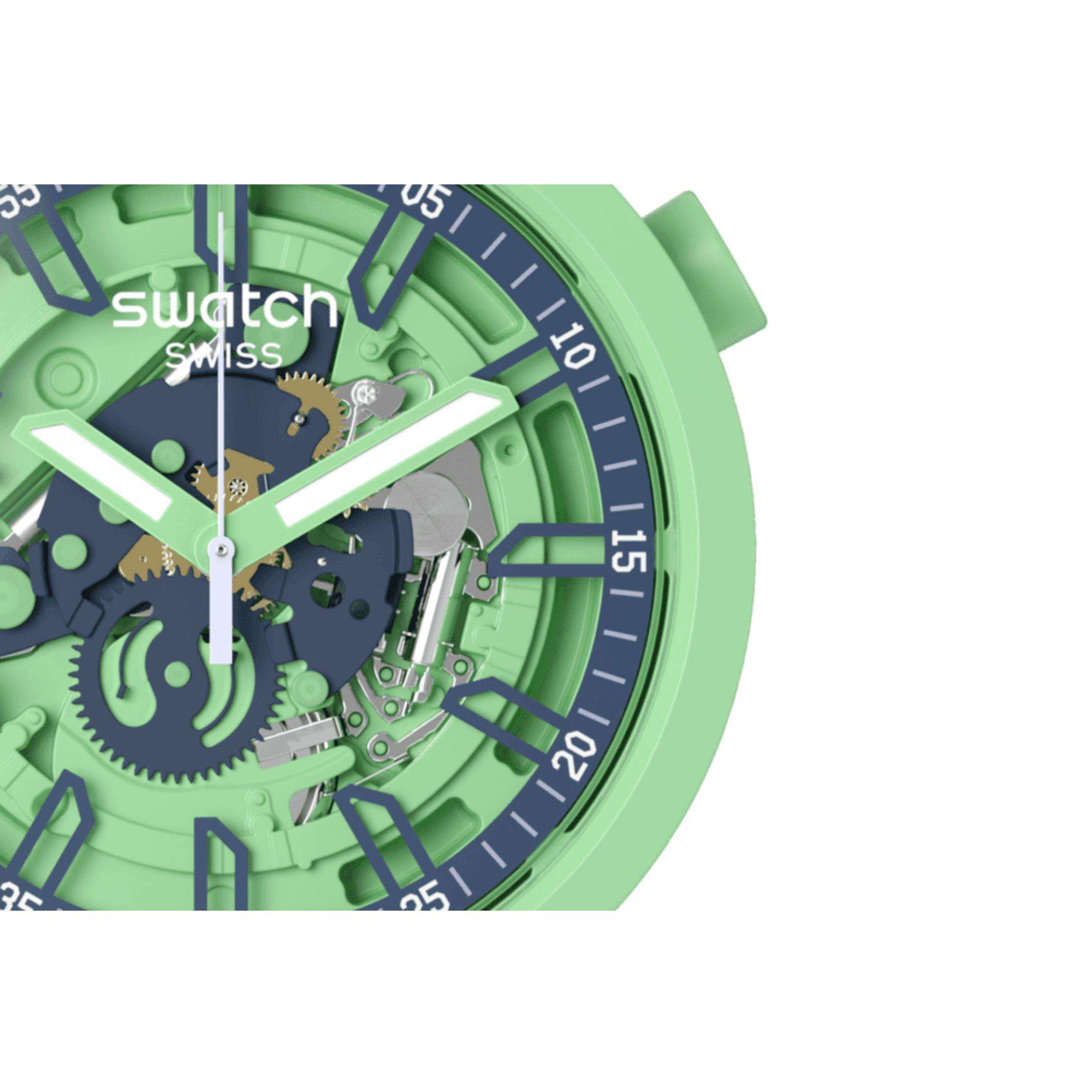 Swatch Big Bold 'Fresh Squeeze' Quarz Uhr SB01G101