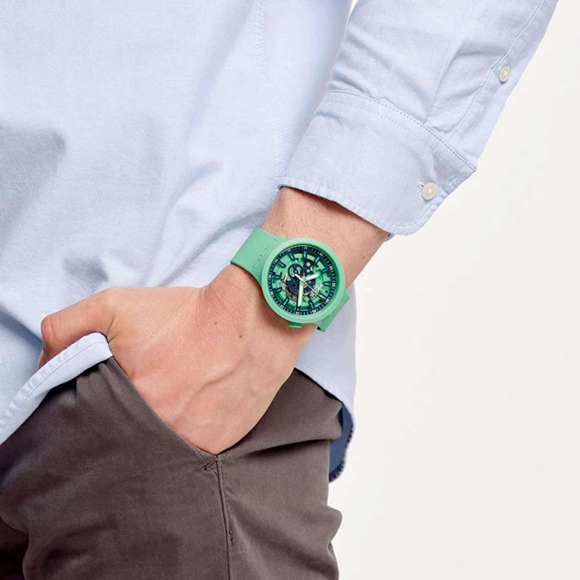 Swatch Big Bold 'Fresh Squeeze' Quarz Uhr SB01G101