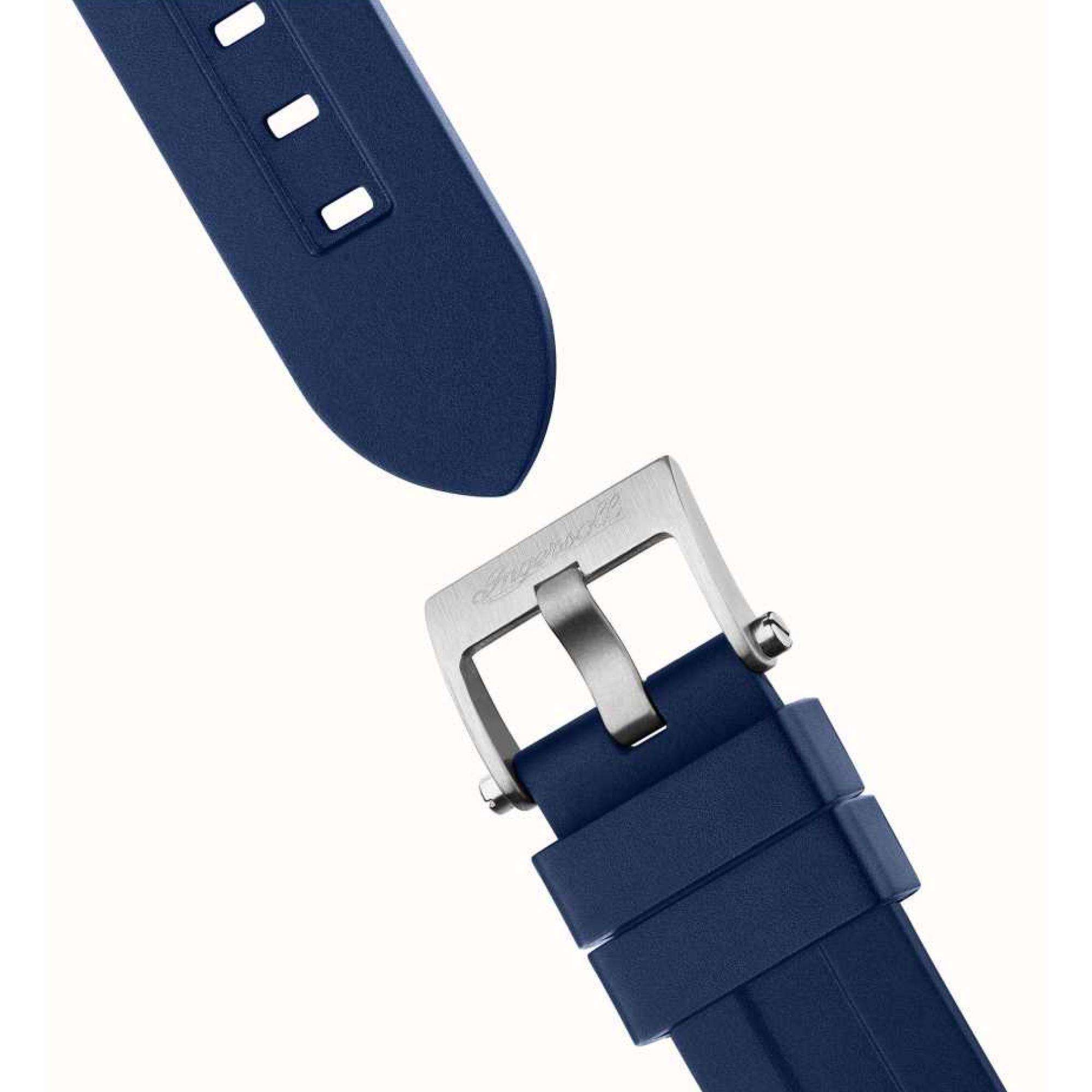 Ingersoll The Challenger 1892 Automatic Blue Dial and Blue PU Strap Men's Watch I12304