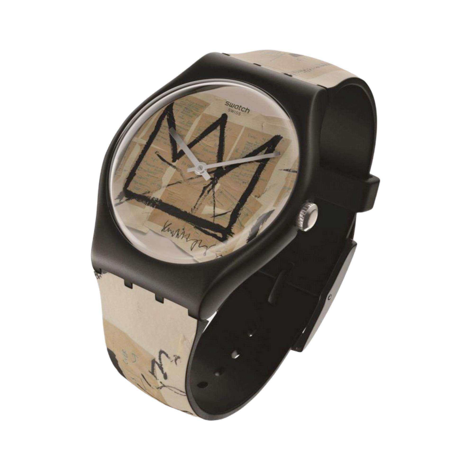 Swatch Art Journey 'Untitled Von Jean-Michel Basquiat' Quarz Uhr SUOZ355