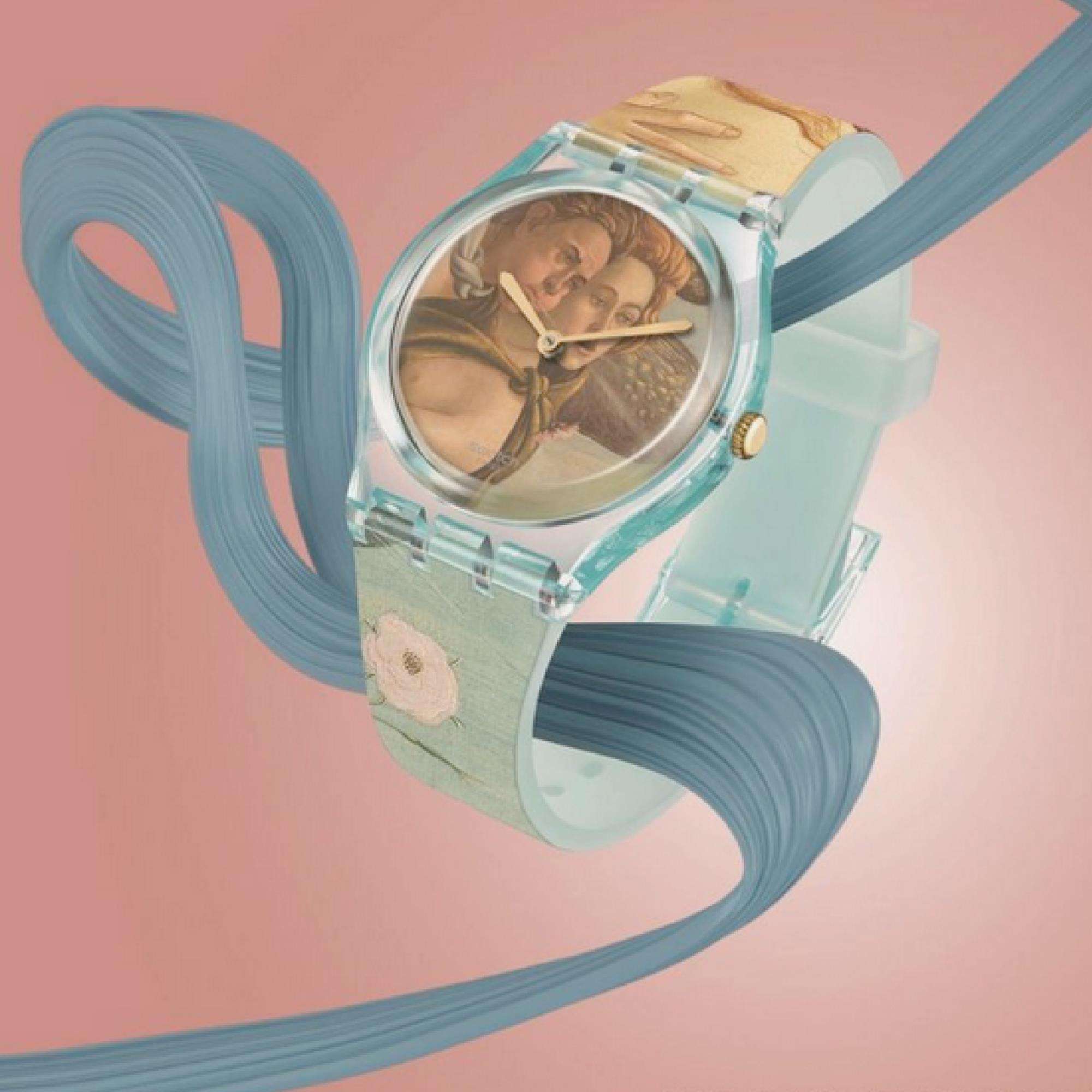 Swatch Art Journey Nascita Di Venere Quarz Uhr GZ360