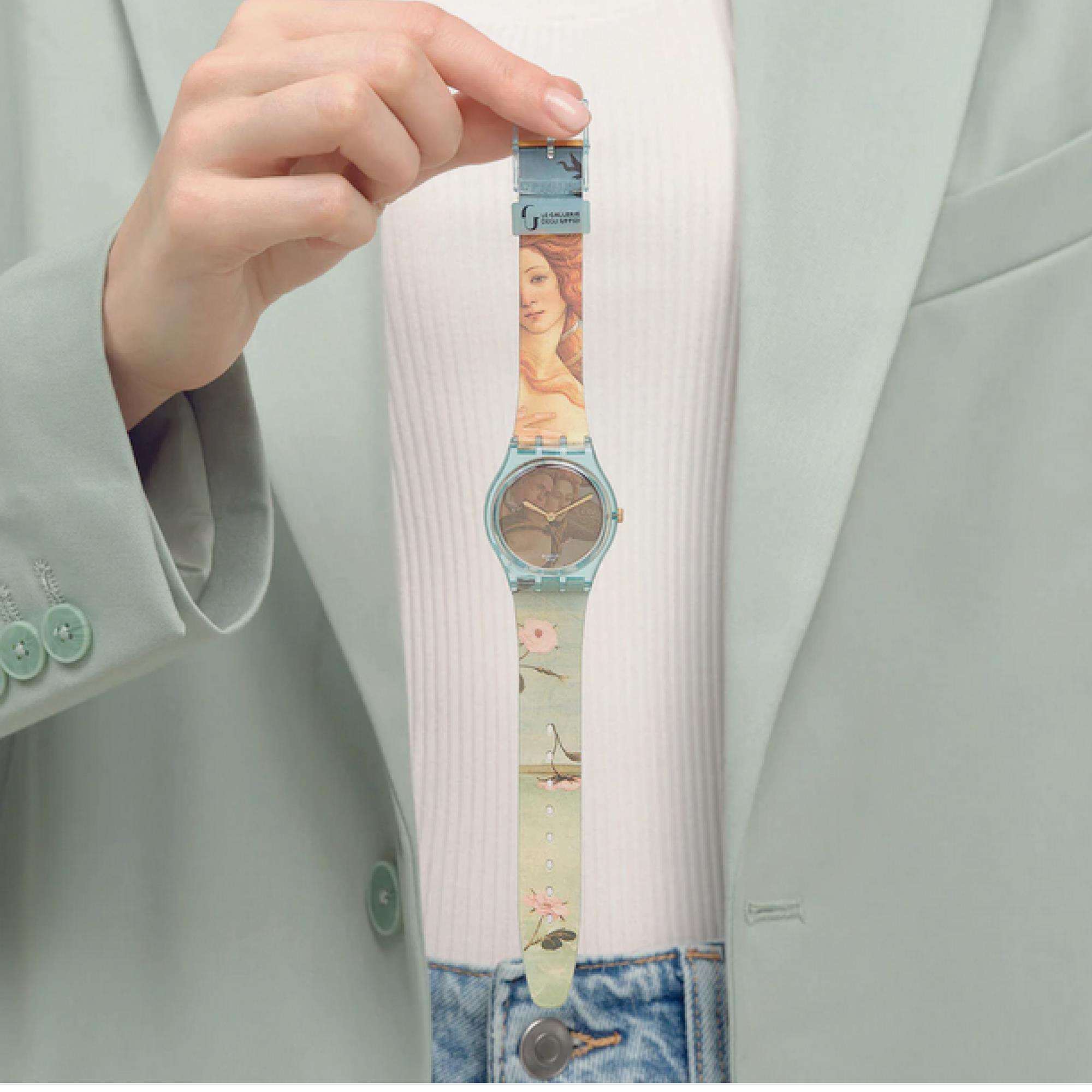 Swatch Art Journey Nascita Di Venere Quarz Uhr GZ360