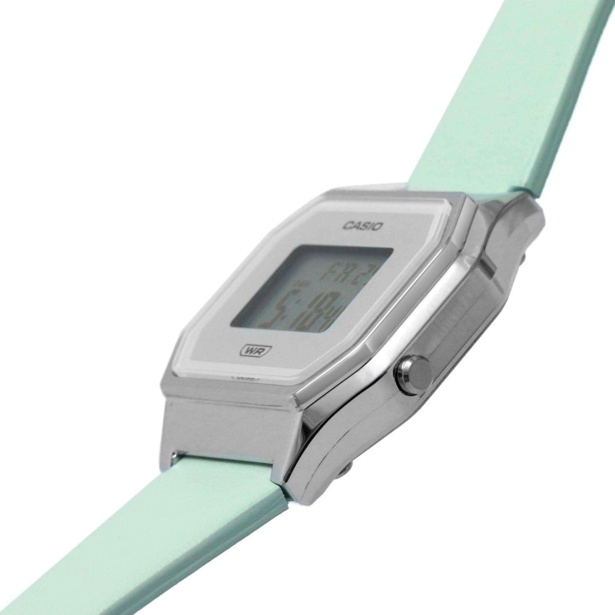 Casio Vintage Quarz Damen Grüne Uhr LA680WEL-3EF