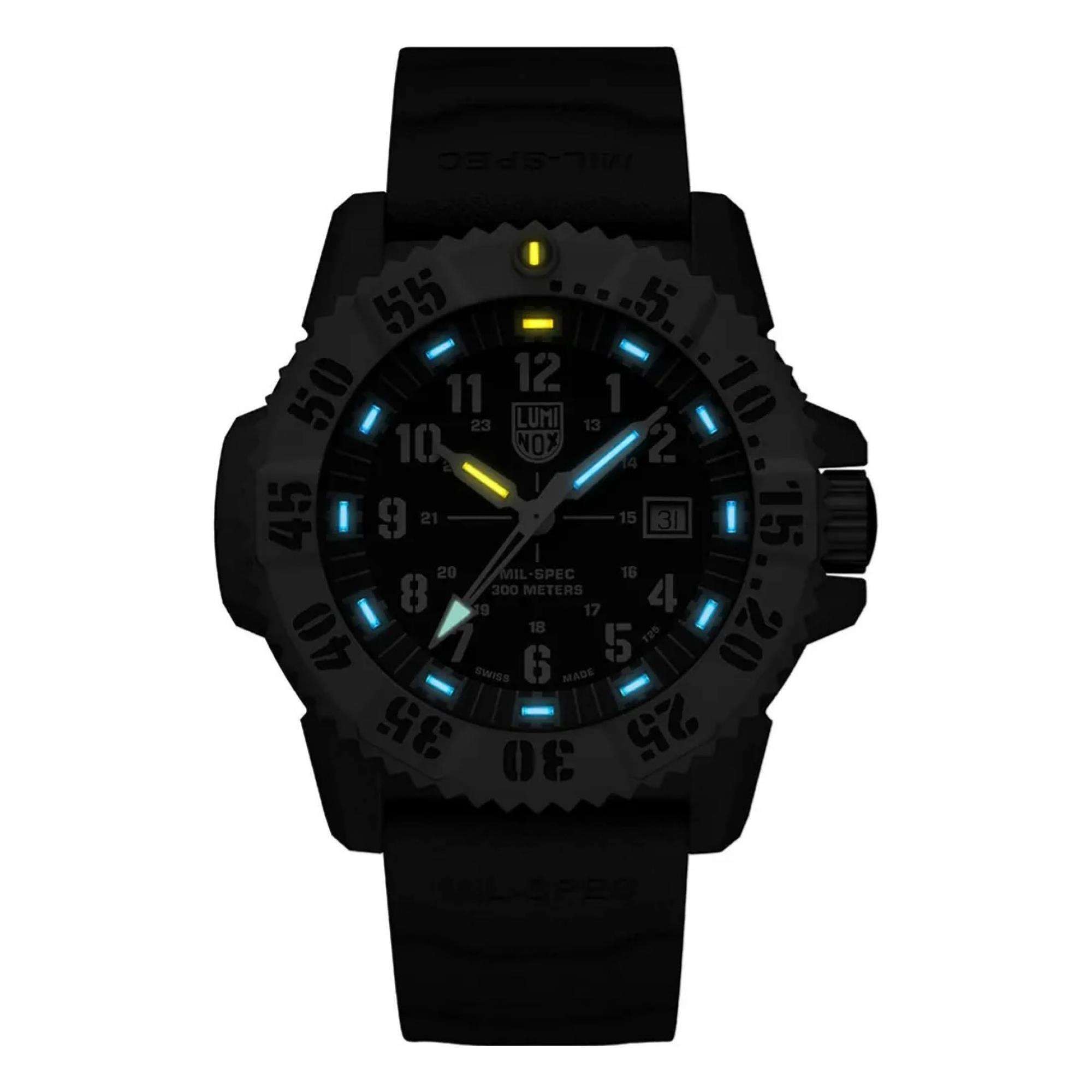 Luminox MIL-SPEC 3350 SERIE Schwarzes Zifferblatt Uhr XL.3351.SET