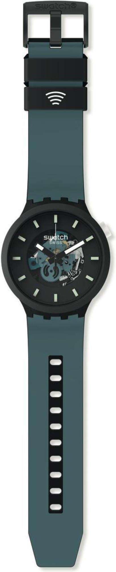 Swatch NIGHT TRIP PAY! SwatchPay! Uhr SB03B111-5300