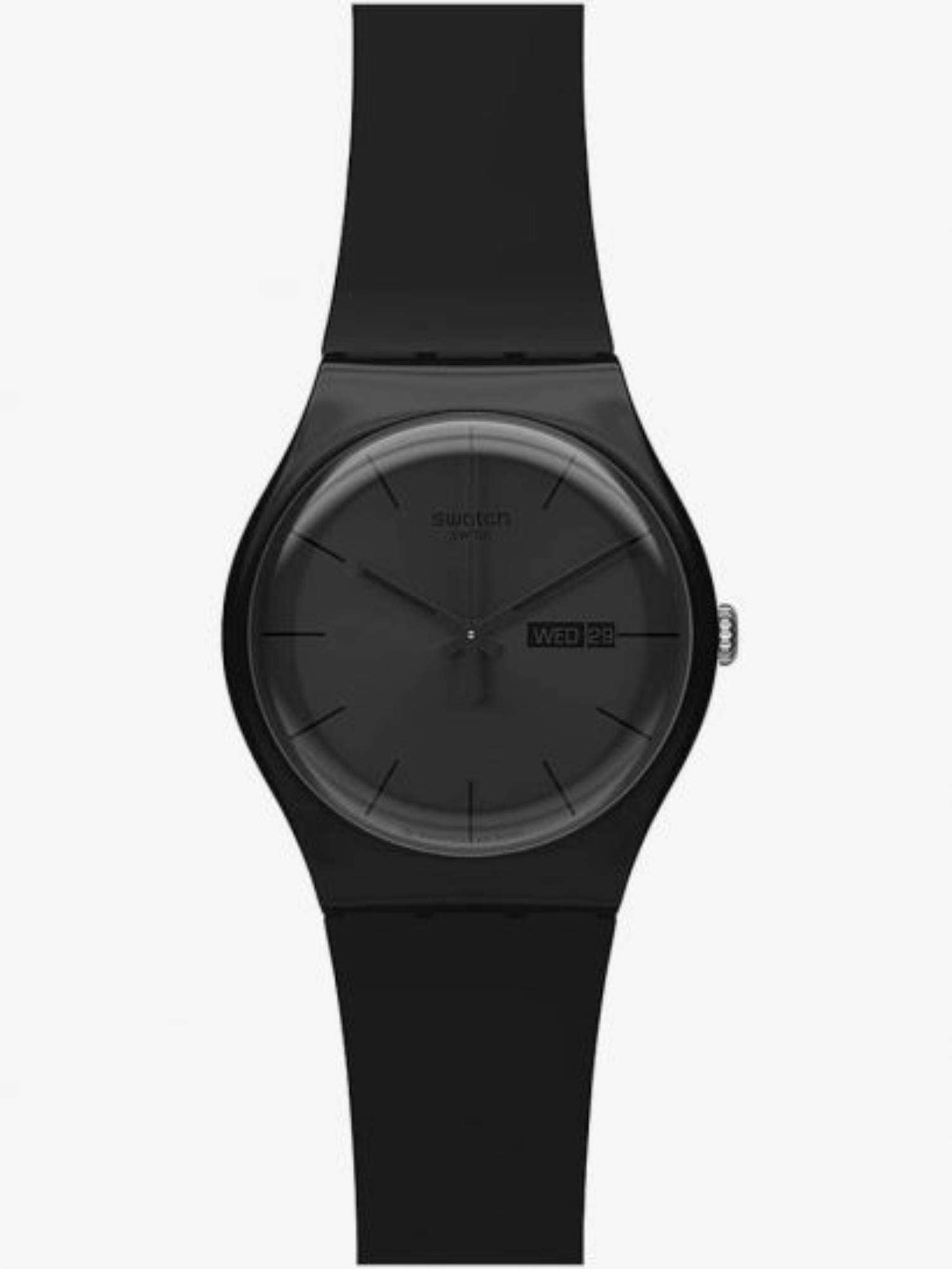 Swatch BLACK REBEL AGAIN Neue Gent Uhr SO29B706