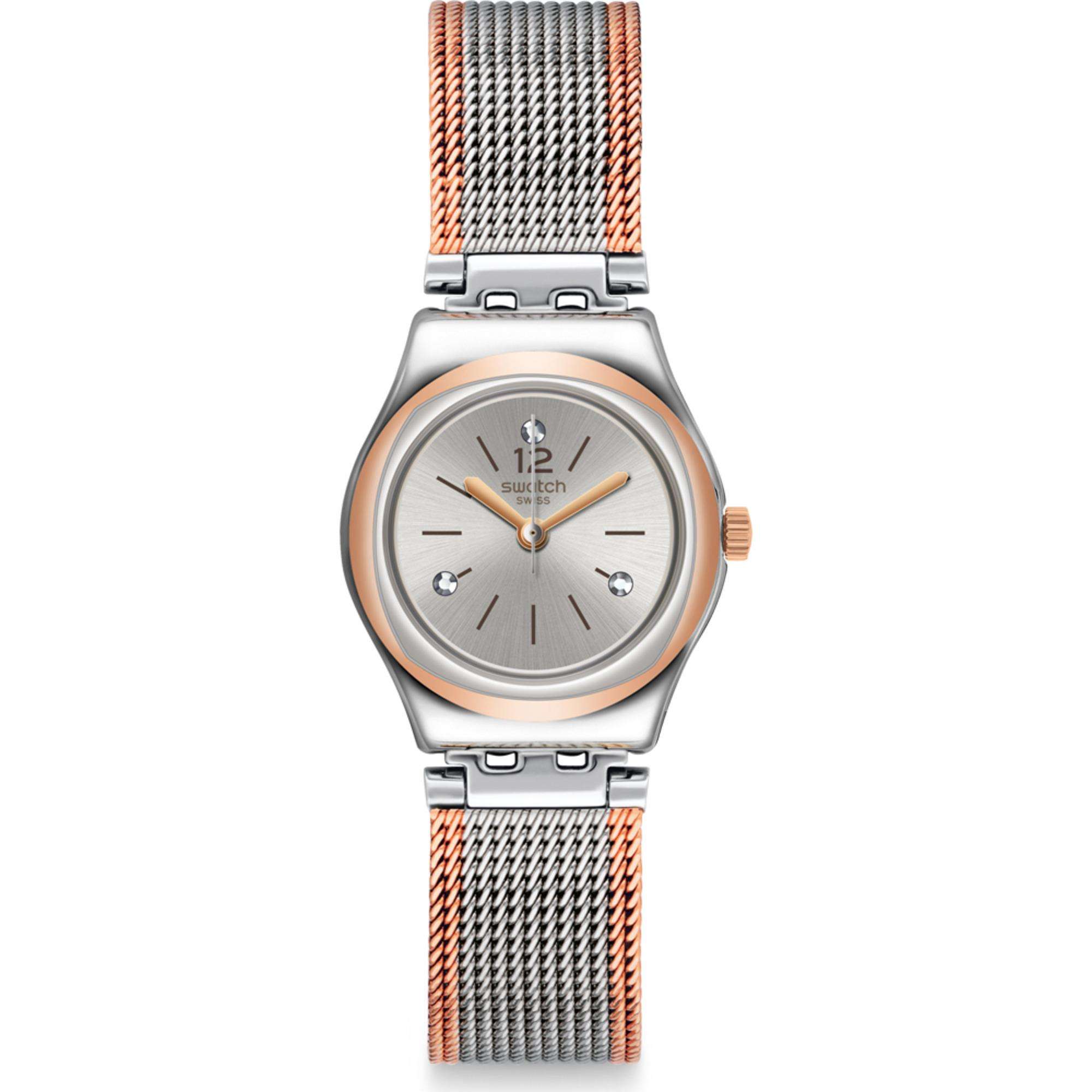 Swatch FULL SILVER JACKET Damen Uhr YSS327M