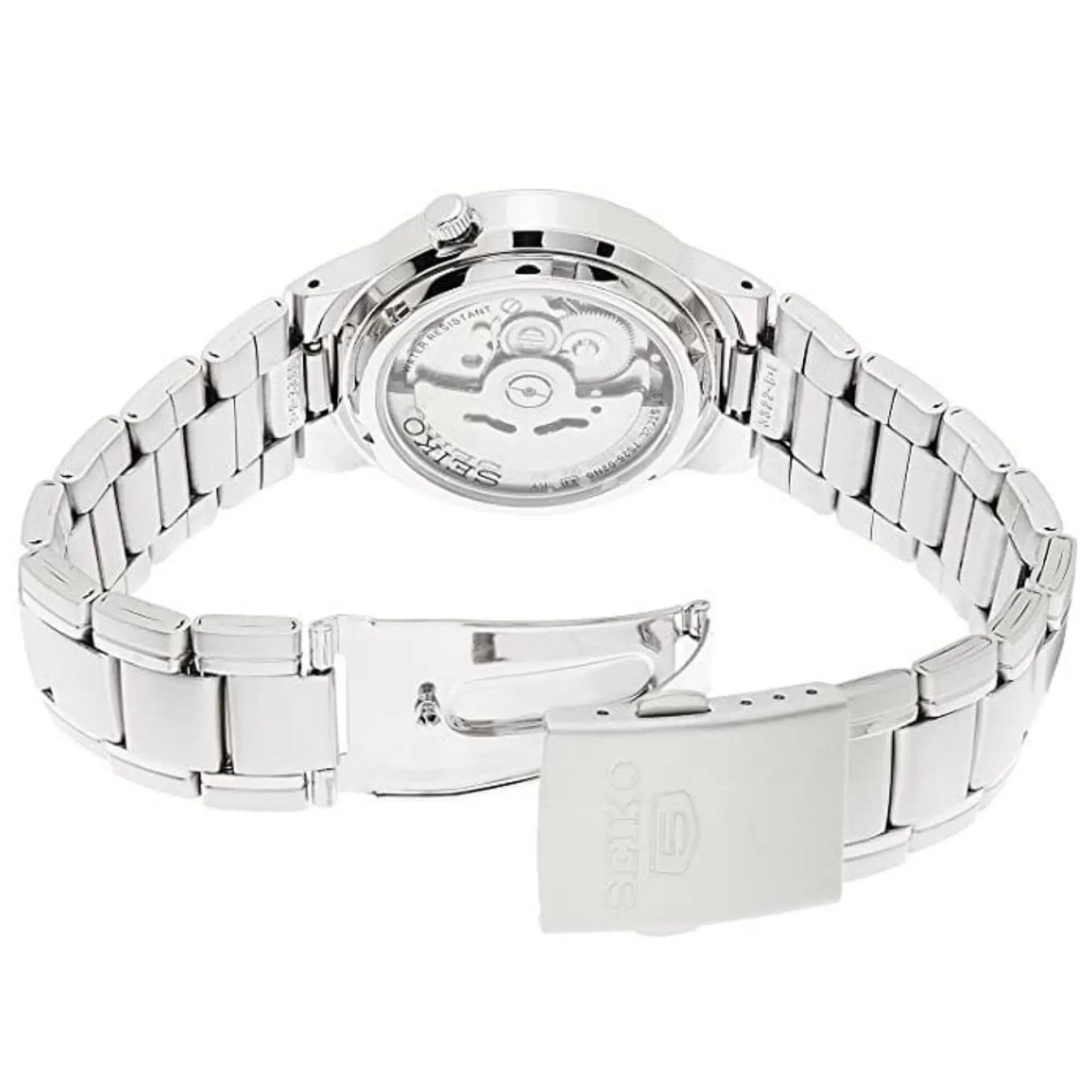 Seiko 5 SNK607K1 stainless steel bracelet and deployment clasp