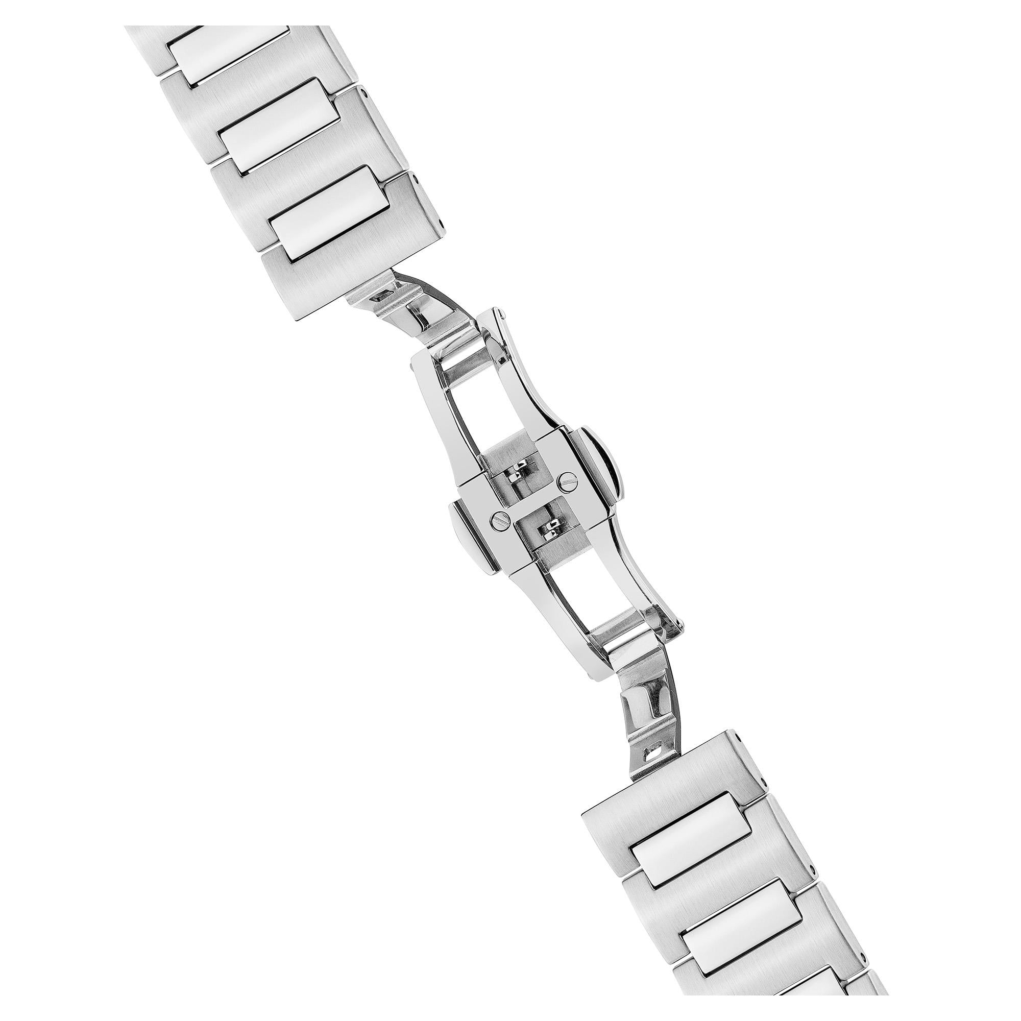 Ingersoll The Vert Automatik Silber Skelett Zifferblatt Edelstahl Armband Herren Uhr I14303