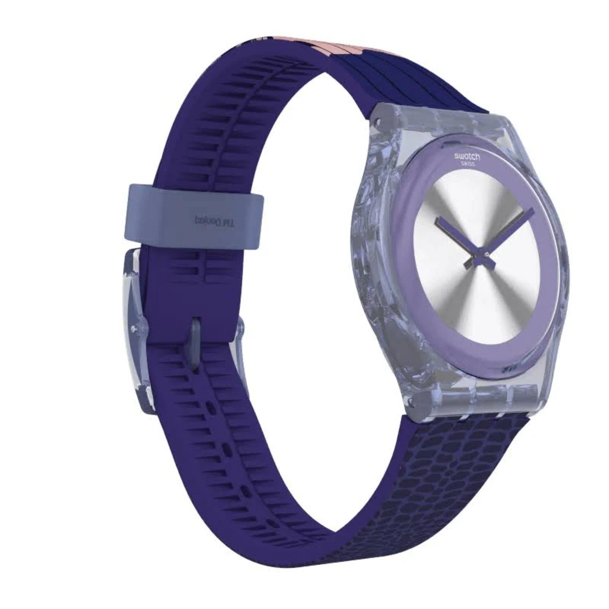 Swatch James Bond Lizenz zum Töten 1989 Limitierte Edition Graues Zifferblatt Silikonarmband Unisex Uhr GZ328